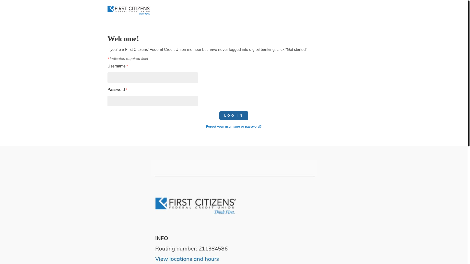 website screenshot of https://firstcitizens-org.weebly.com/