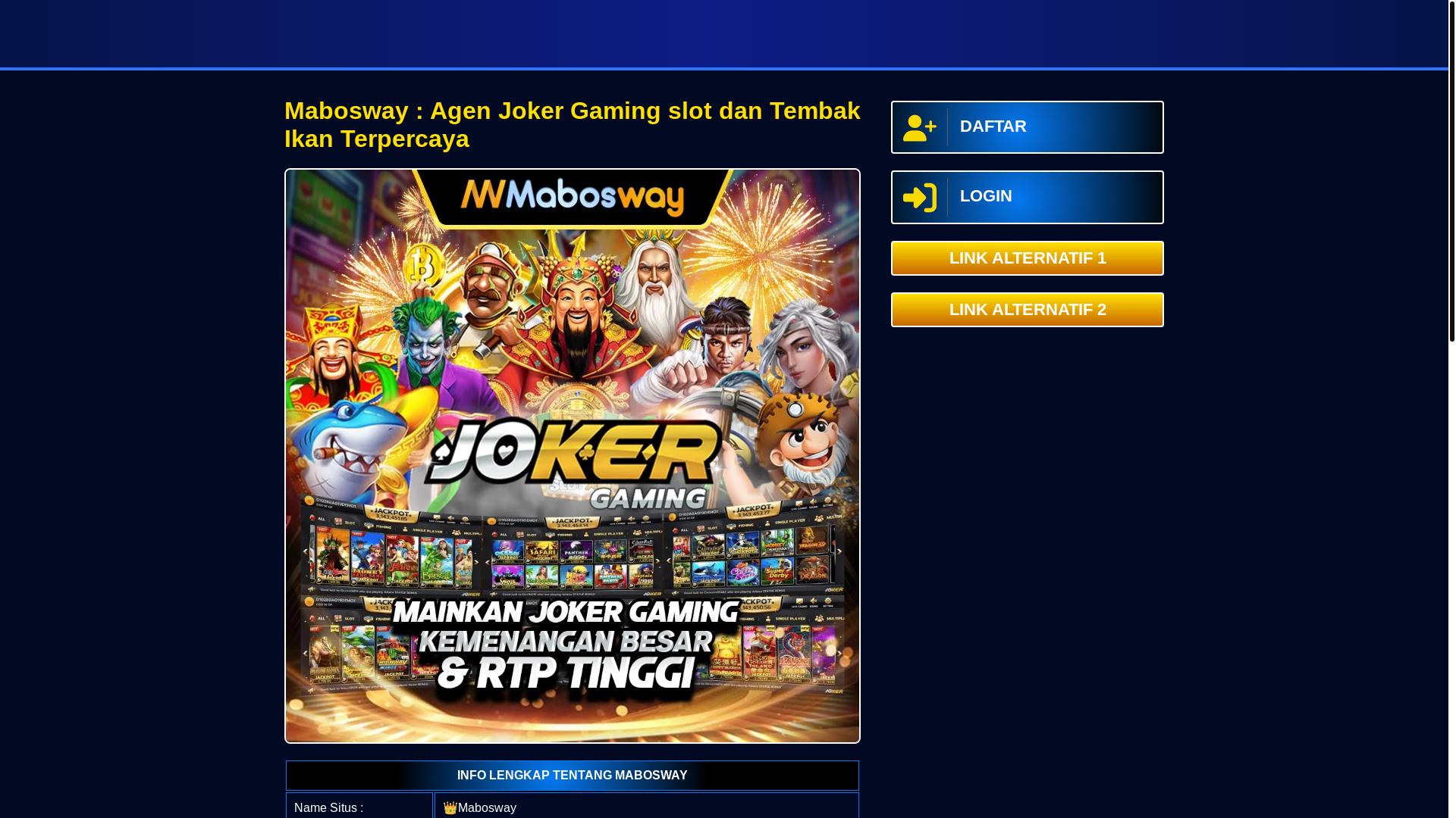 website screenshot of https://ampmaboswaygacor.pages.dev/