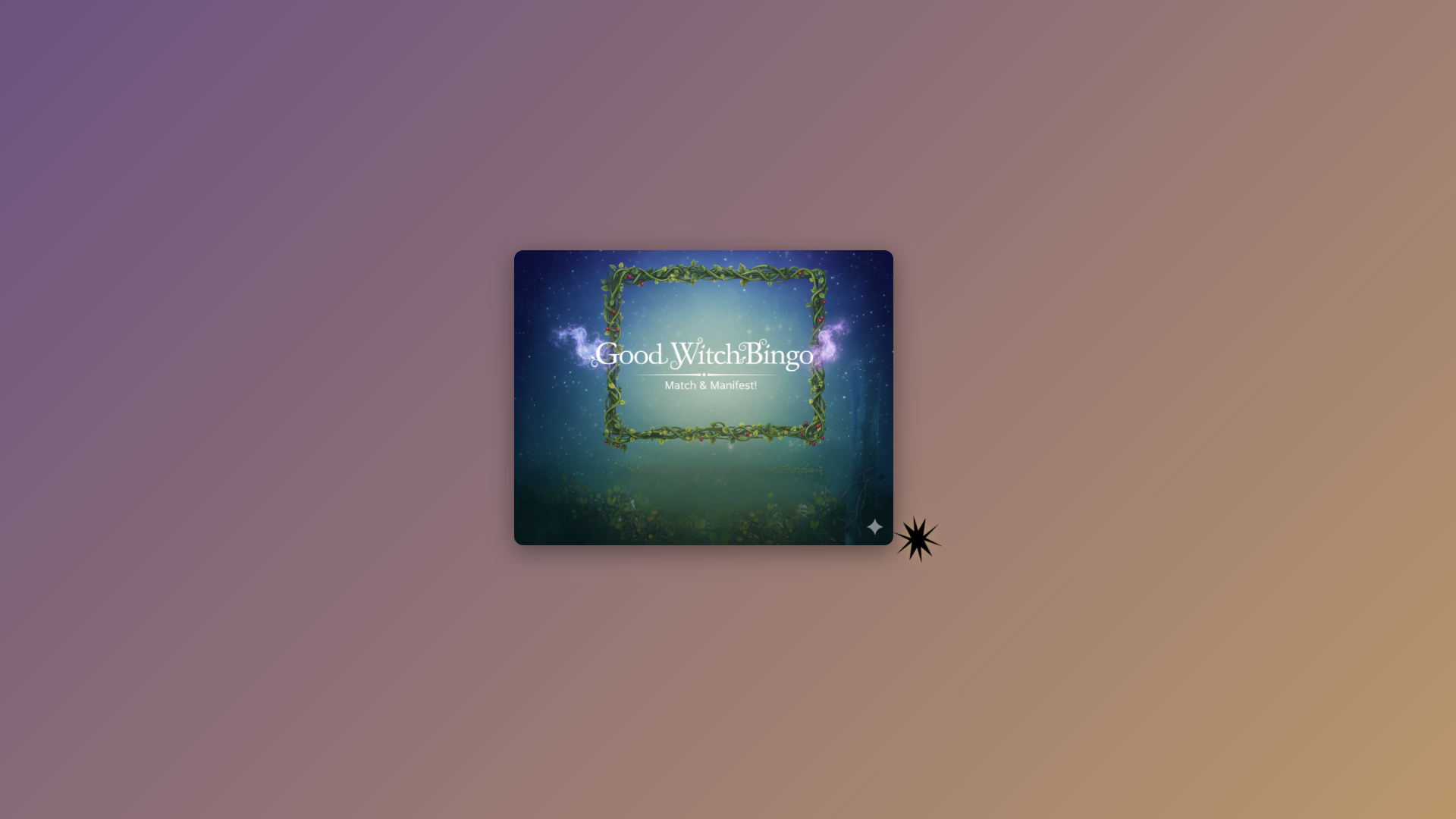 website screenshot of https://goodwitchbingo.pages.dev/