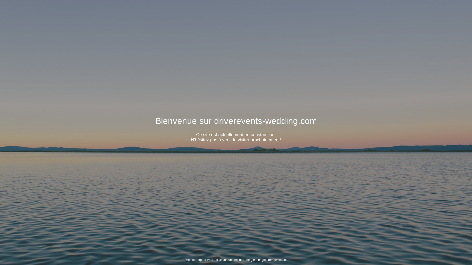 website screenshot of https://driverevents-wedding.com/