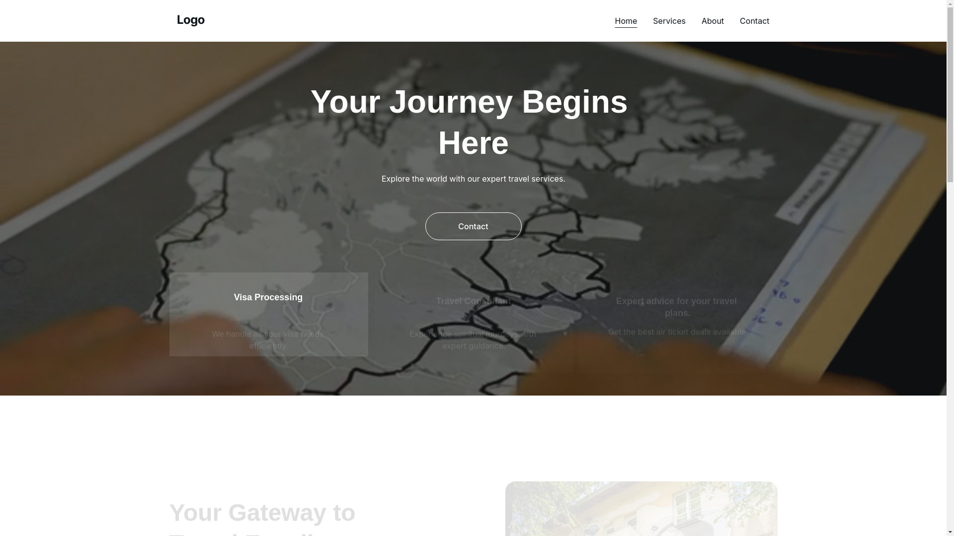 website screenshot of https://weheliyetravel.com/