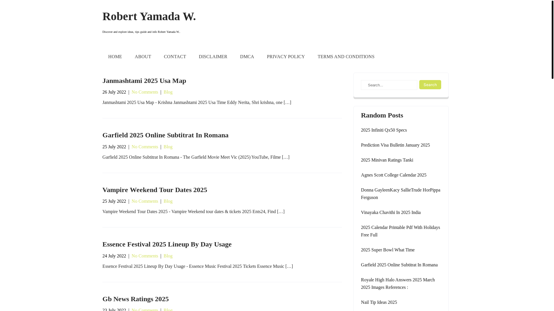 website screenshot of https://robertyamadaw.pages.dev/