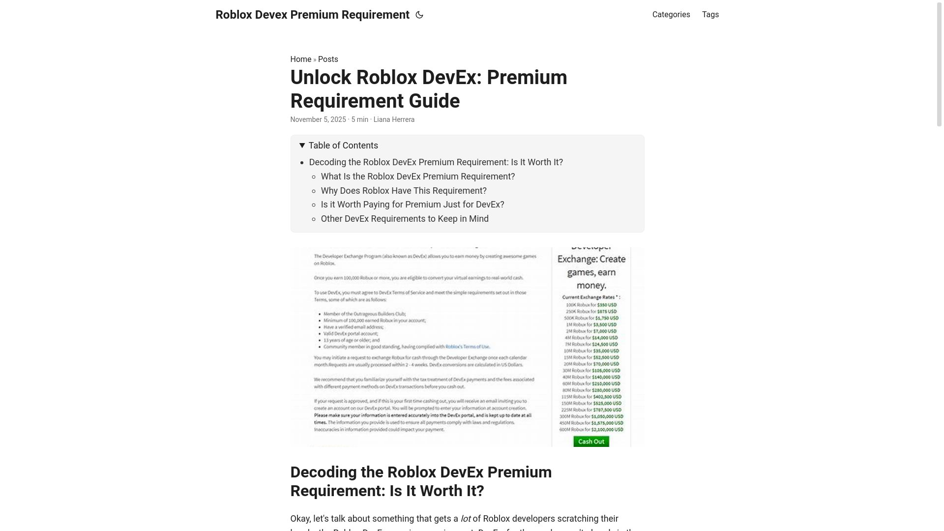 website screenshot of https://roblox-devex-premium-requirement.pages.dev/