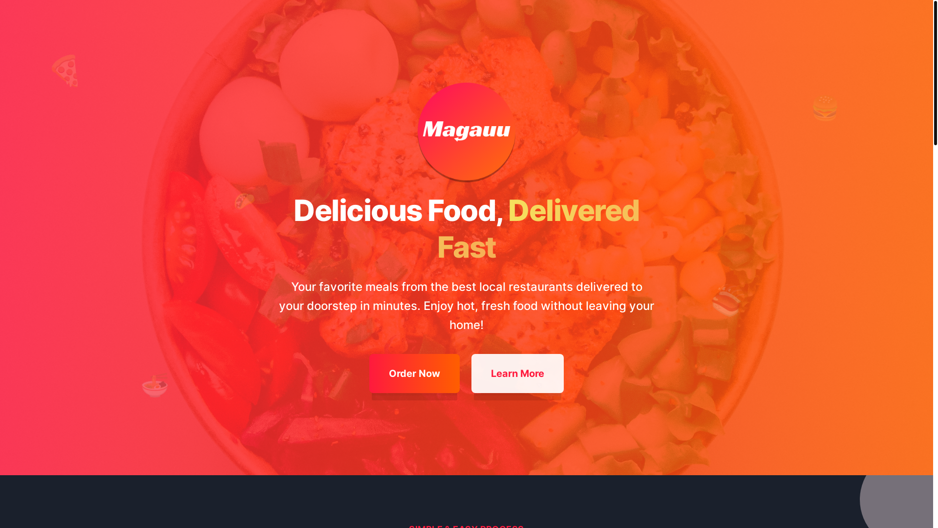 website screenshot of https://magauu.com/