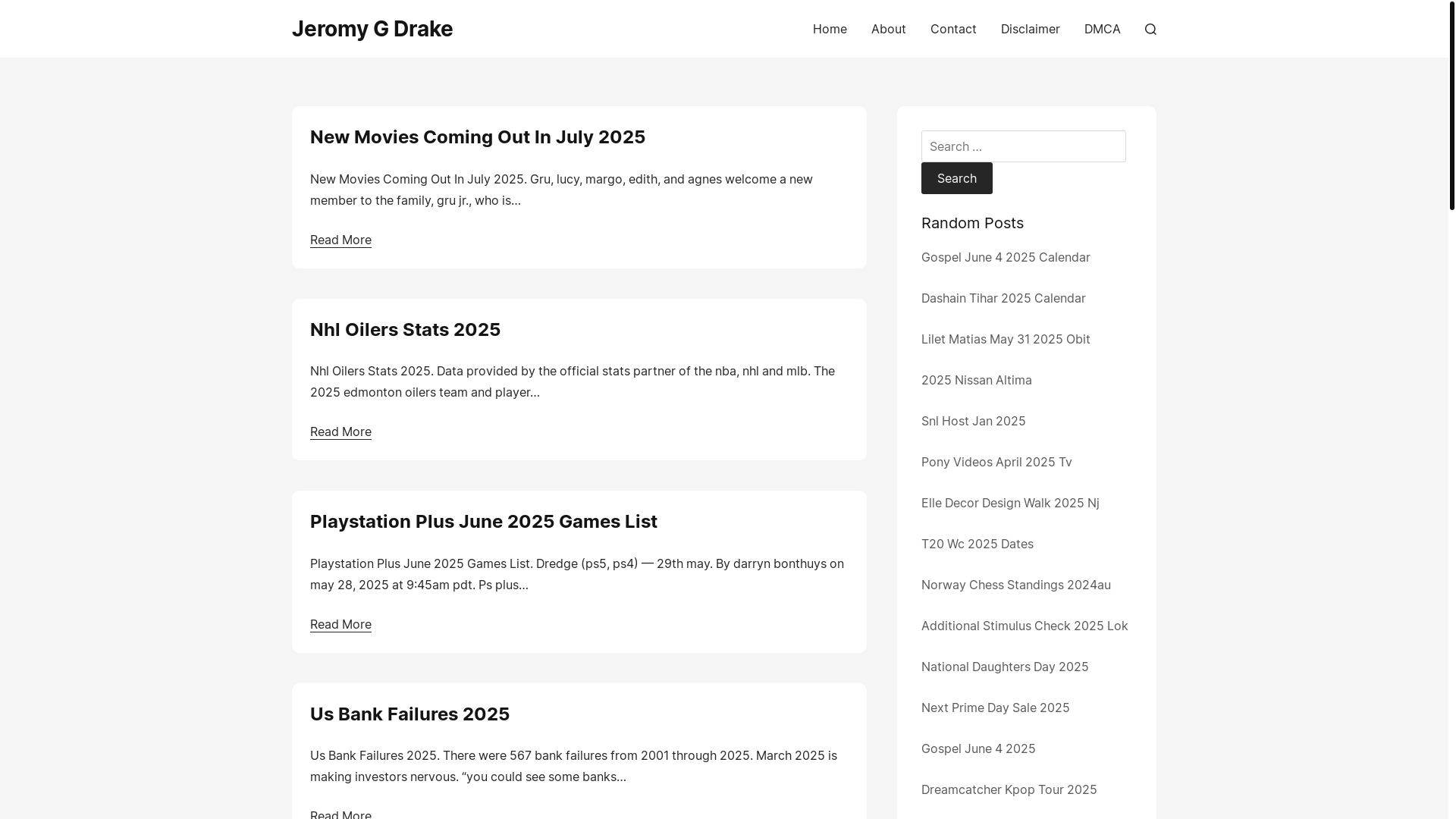 website screenshot of https://jeromygdraked.pages.dev/