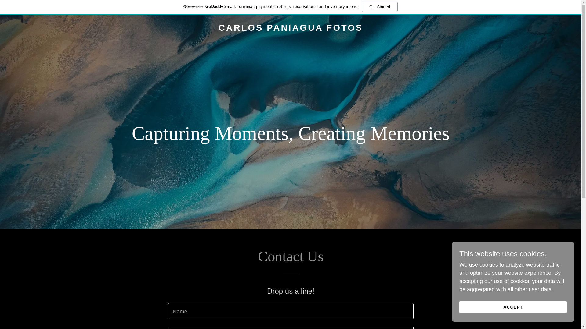 website screenshot of https://capafotos.com/