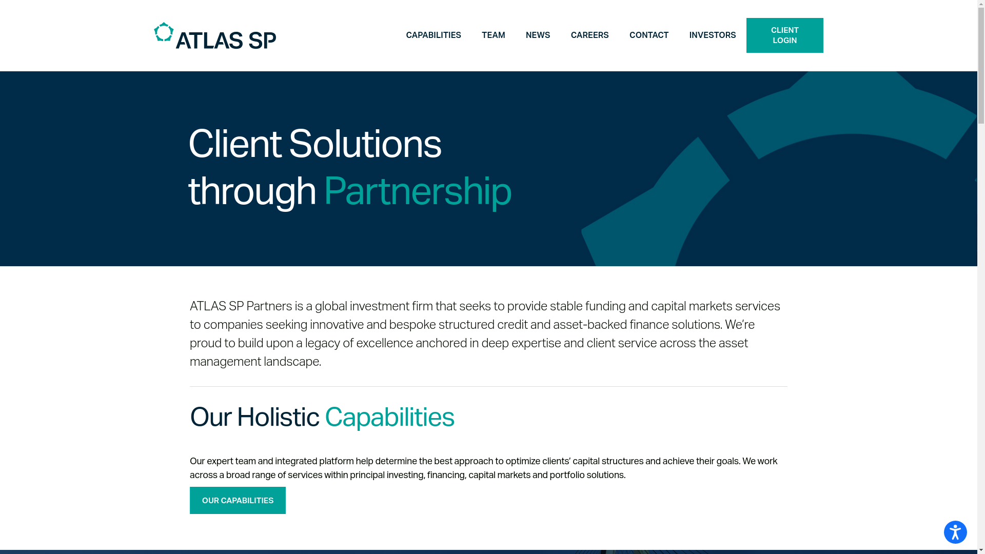 website screenshot of http://www.atlas-sp.com/