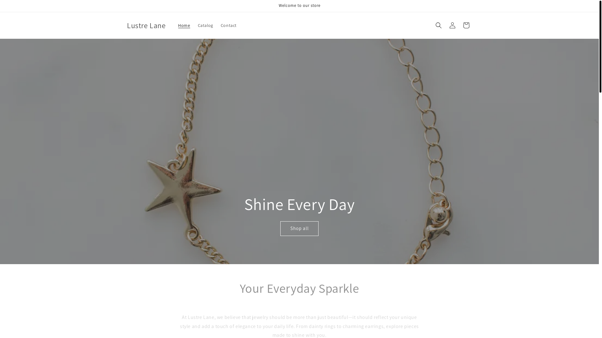website screenshot of https://lustrelane.online/