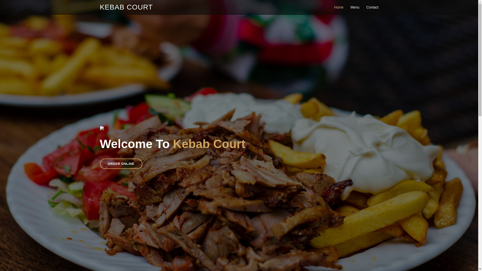 website screenshot of https://kebabcourtsoham.co.uk/