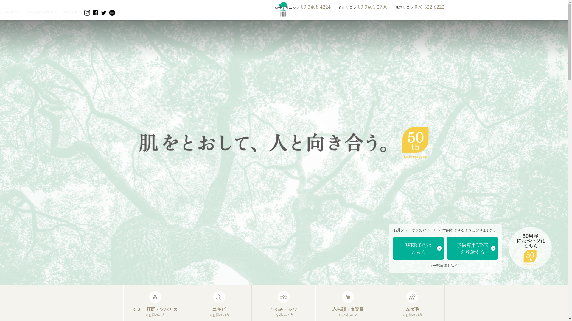 website screenshot of https://www-dr-ishii-com.pages.dev/