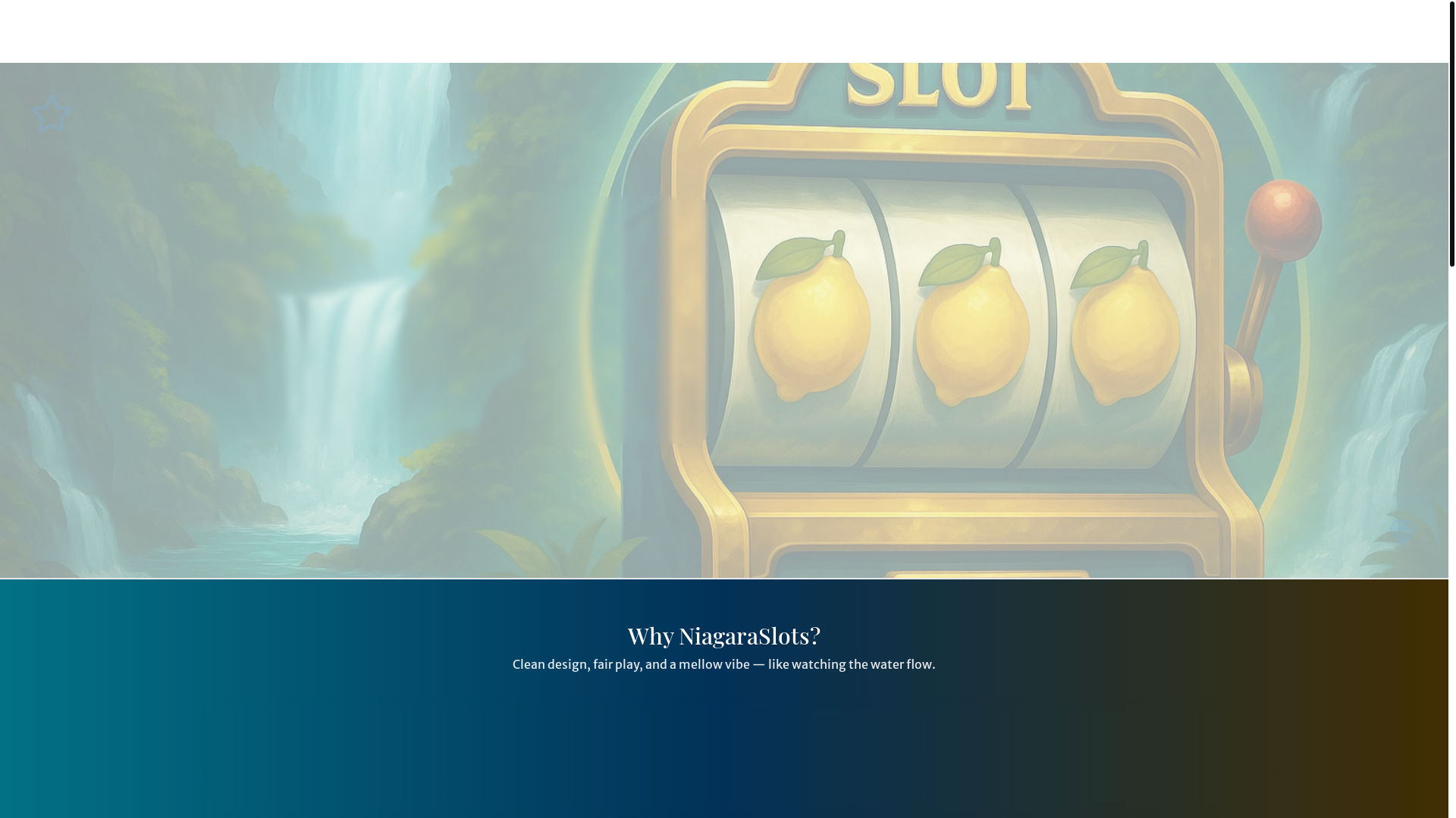 website screenshot of https://niagaraslots.site/
