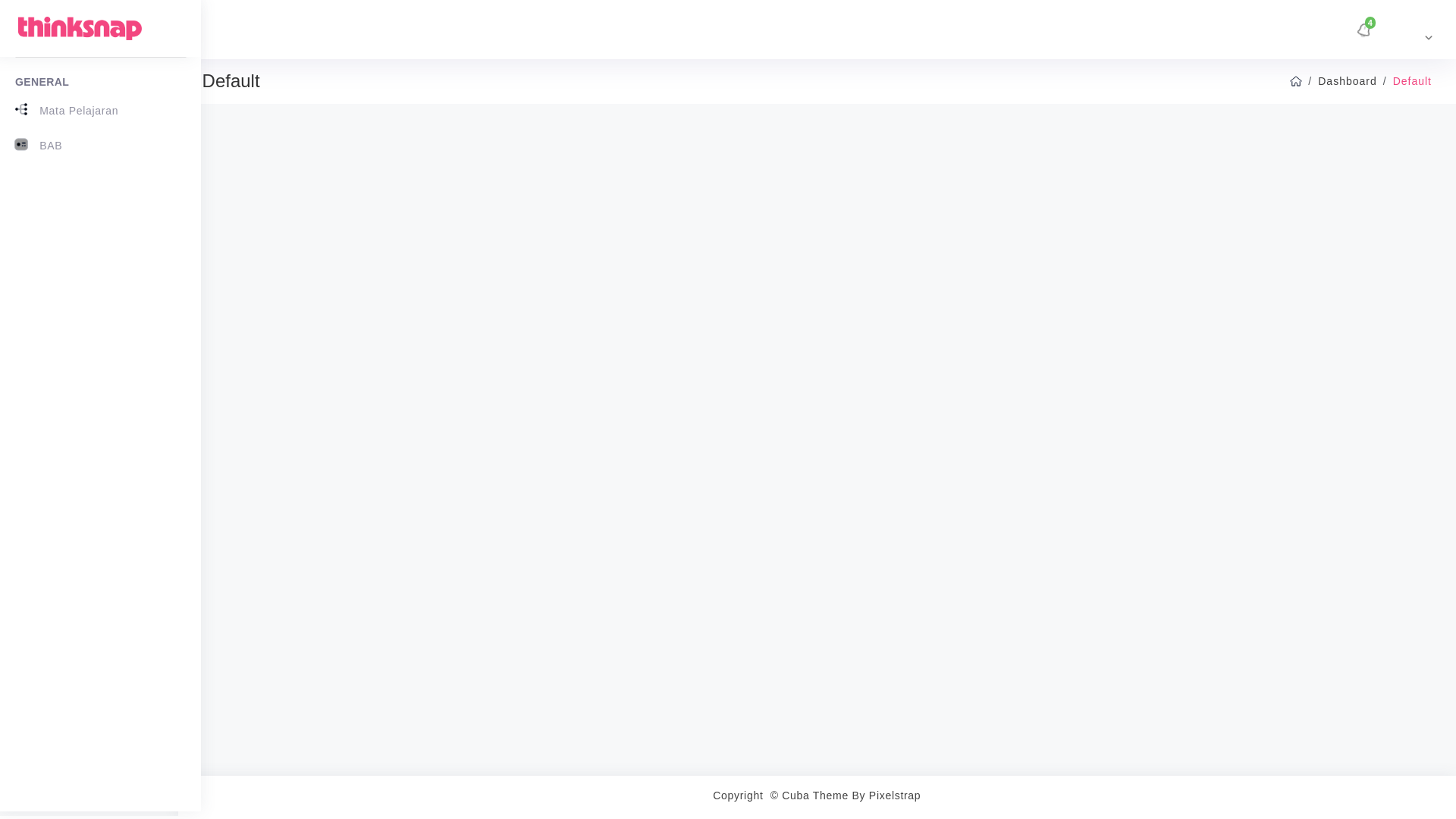 website screenshot of https://thinksnap-admin.pages.dev/