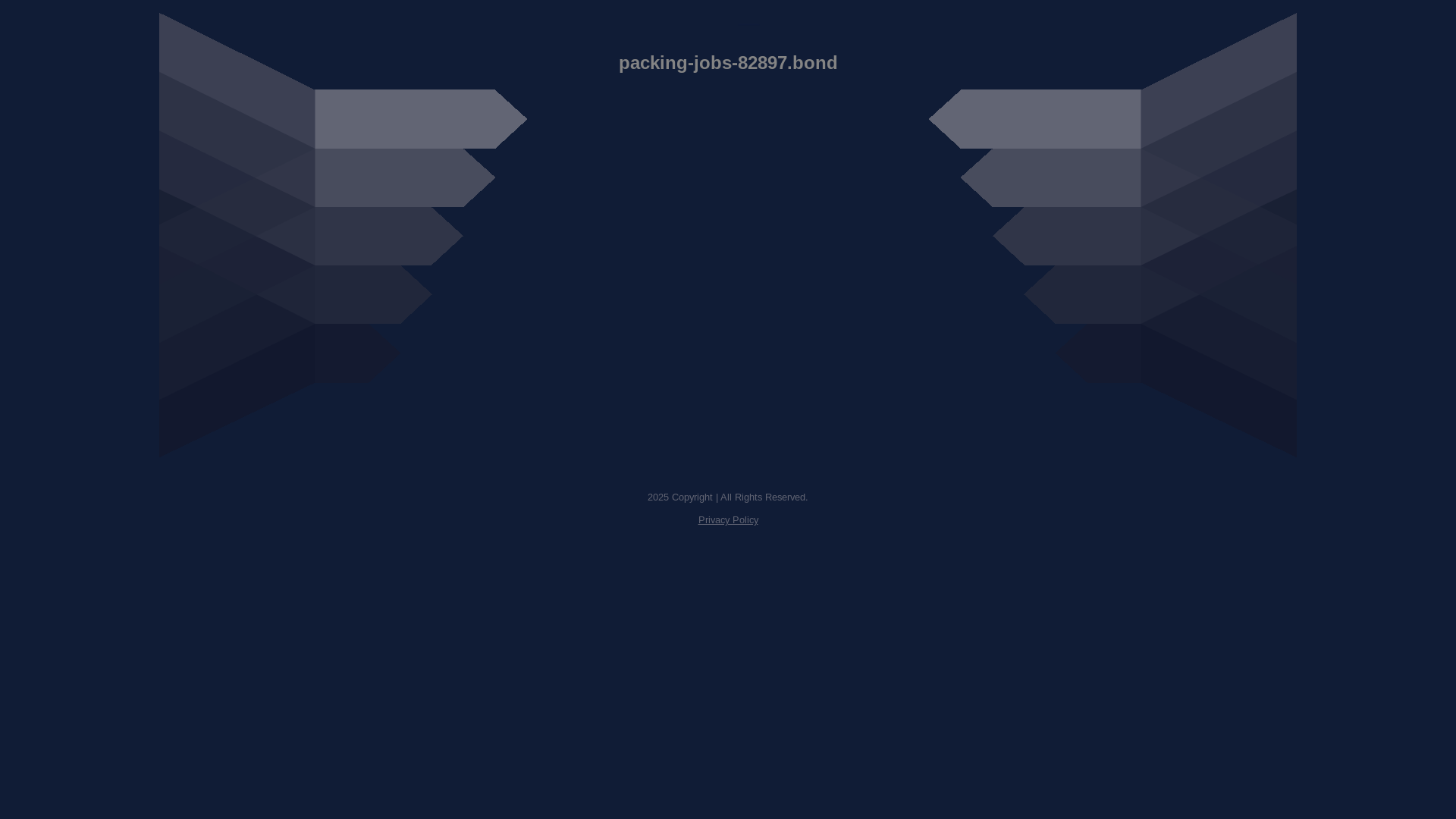 website screenshot of https://packing-jobs-82897.bond/