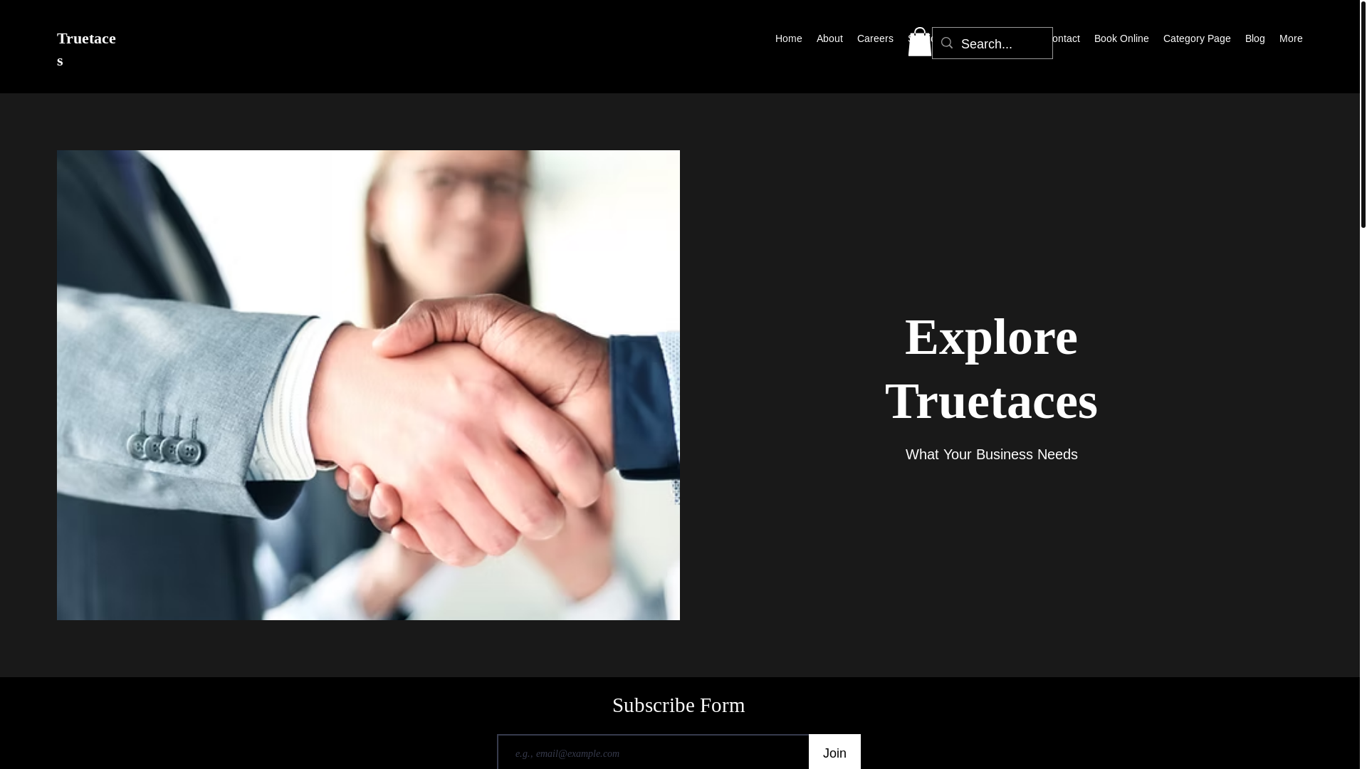 website screenshot of https://truetaces.org/