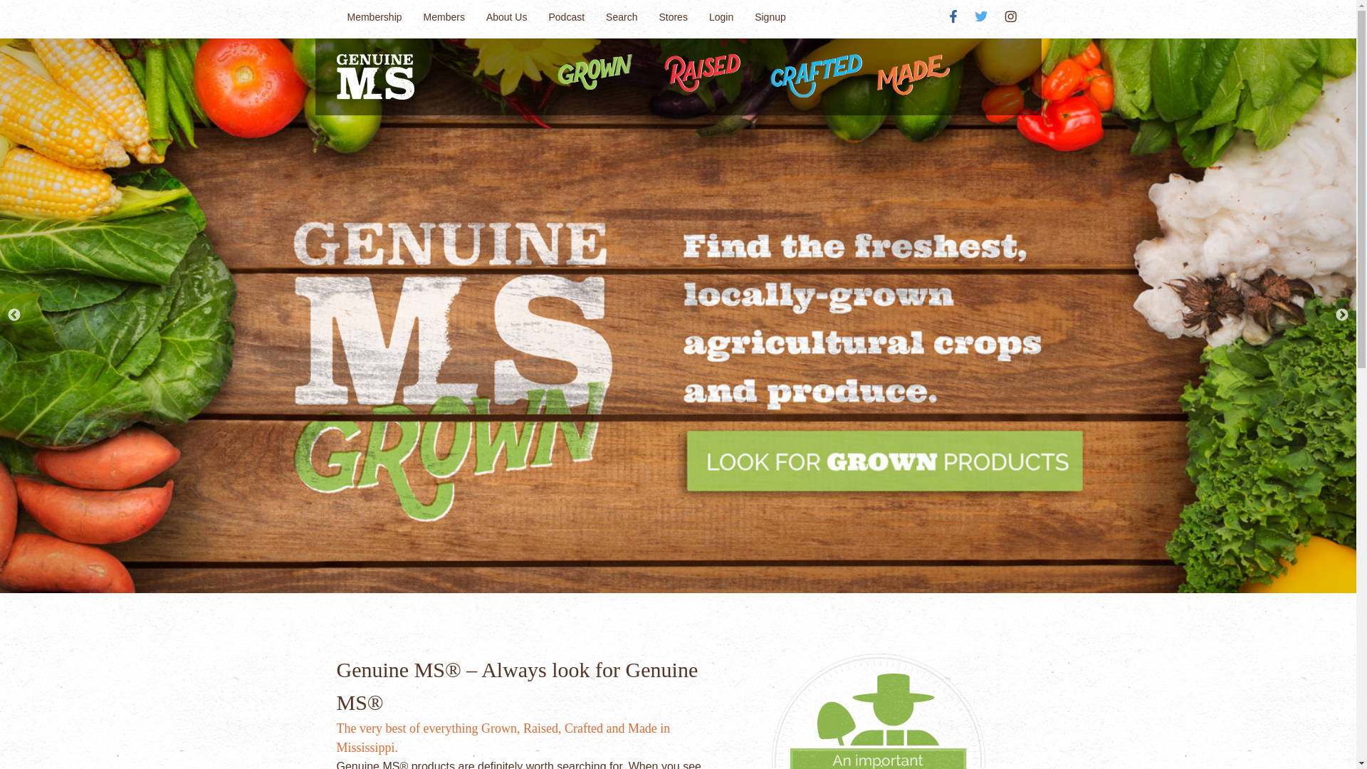 website screenshot of https://genuinems.com/