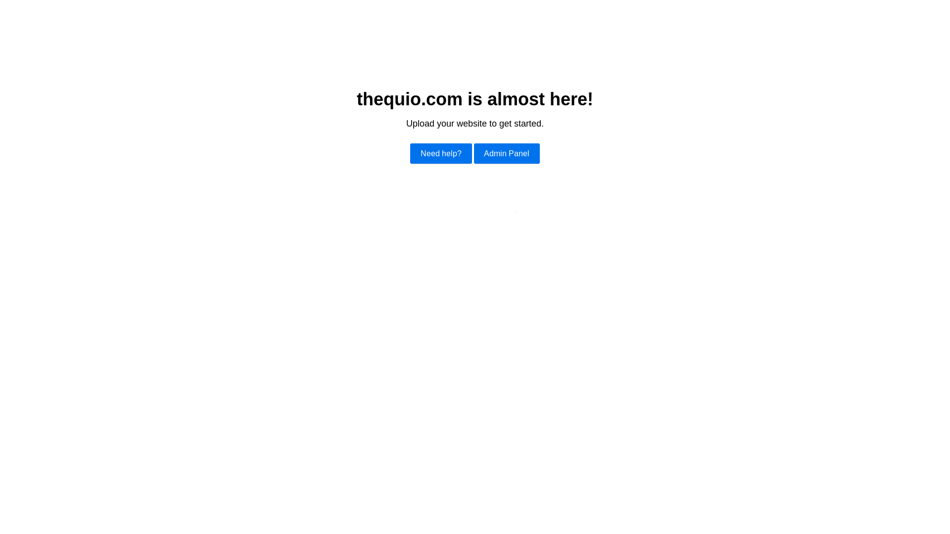 website screenshot of https://thequio.com/