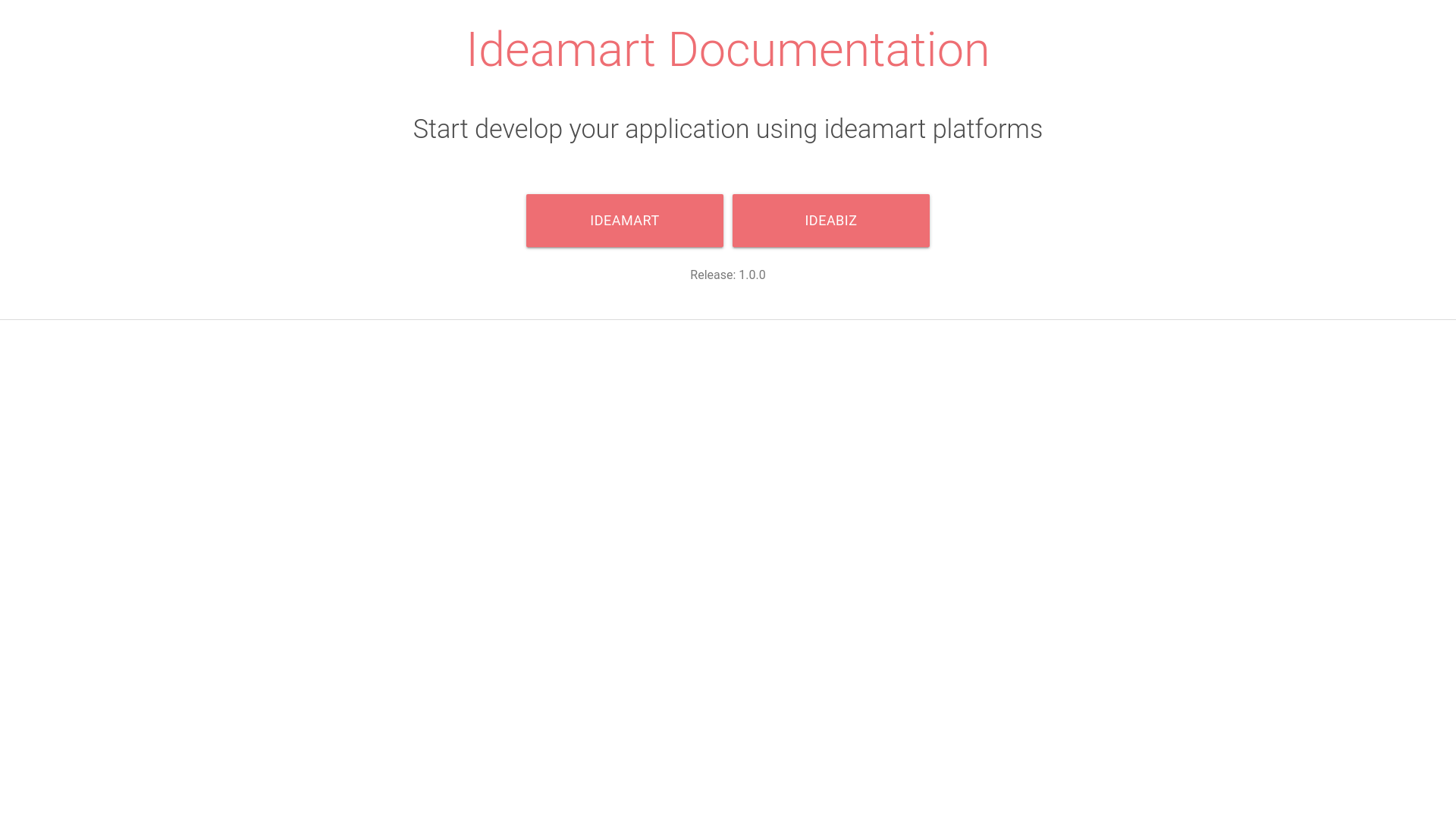 website screenshot of https://new-ideamart-doc.pages.dev/