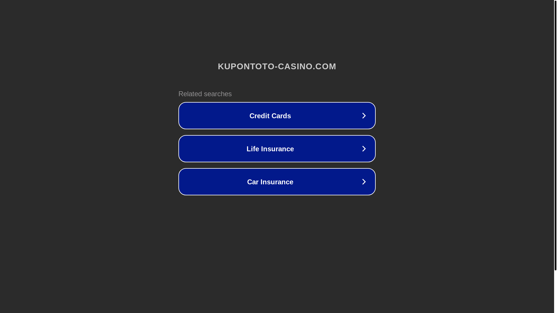 website screenshot of https://kupontoto-casino.com/