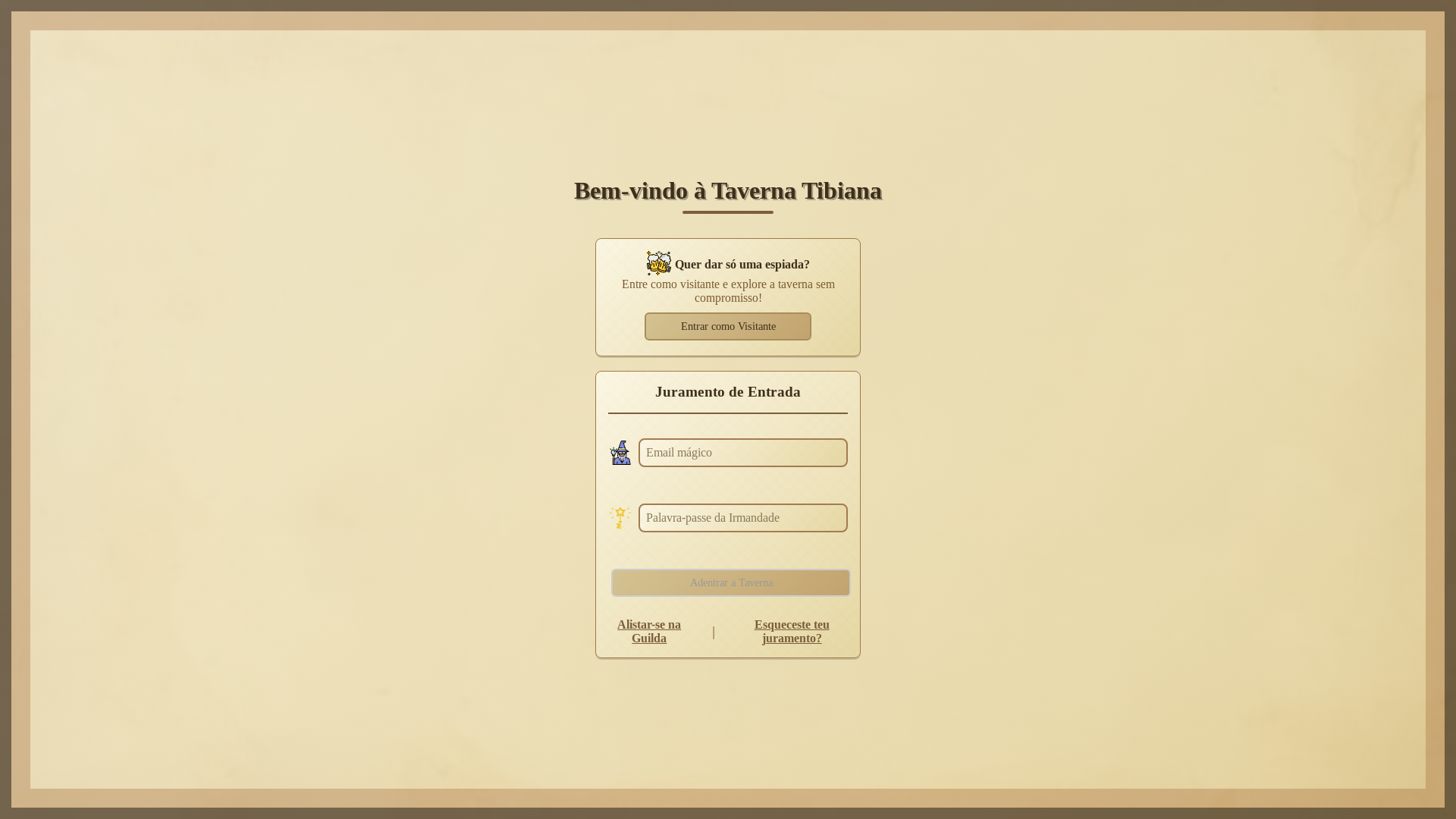website screenshot of https://tavernatibiana.com.br/