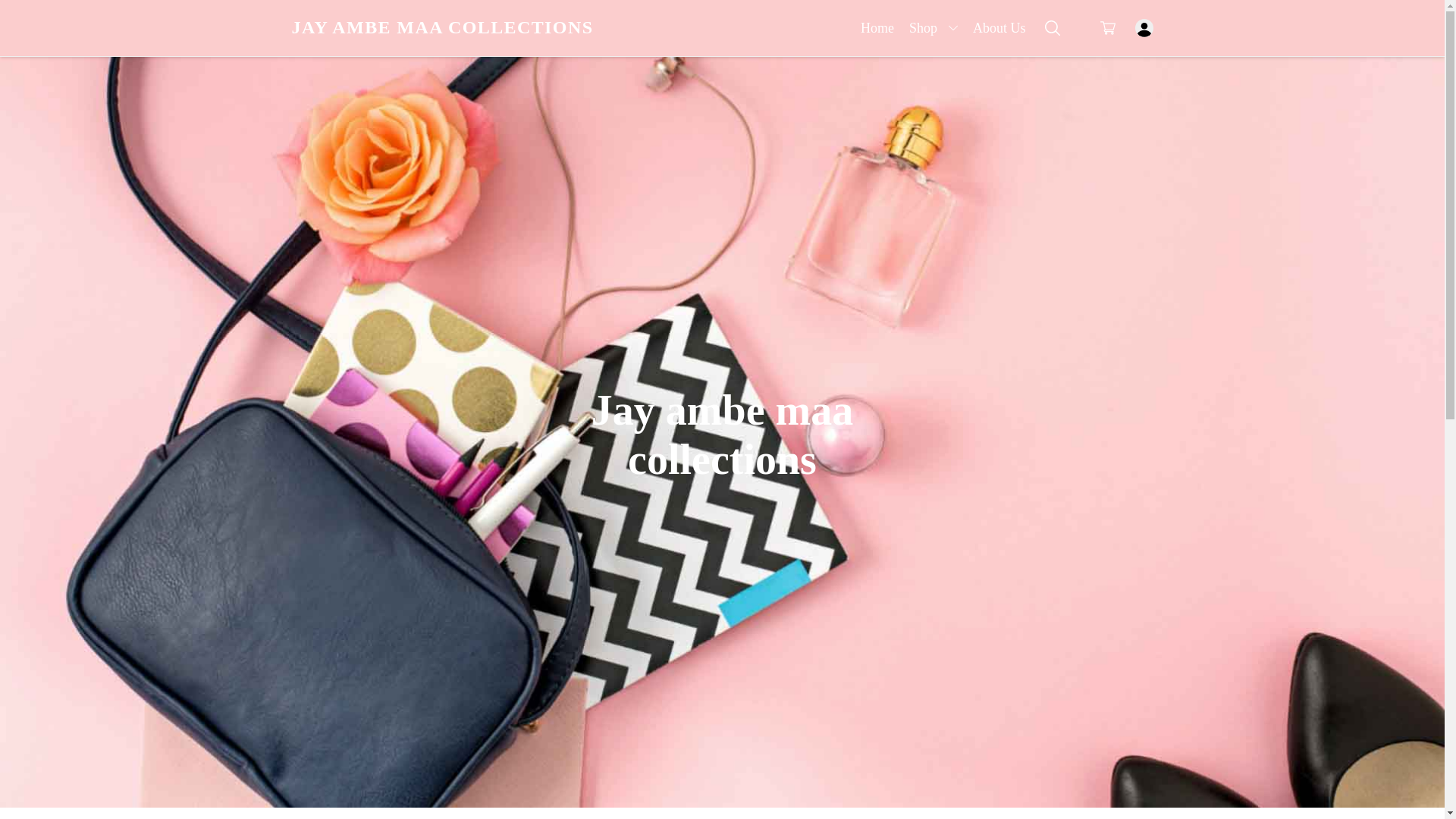 website screenshot of https://jayambemaacollections.co.in/