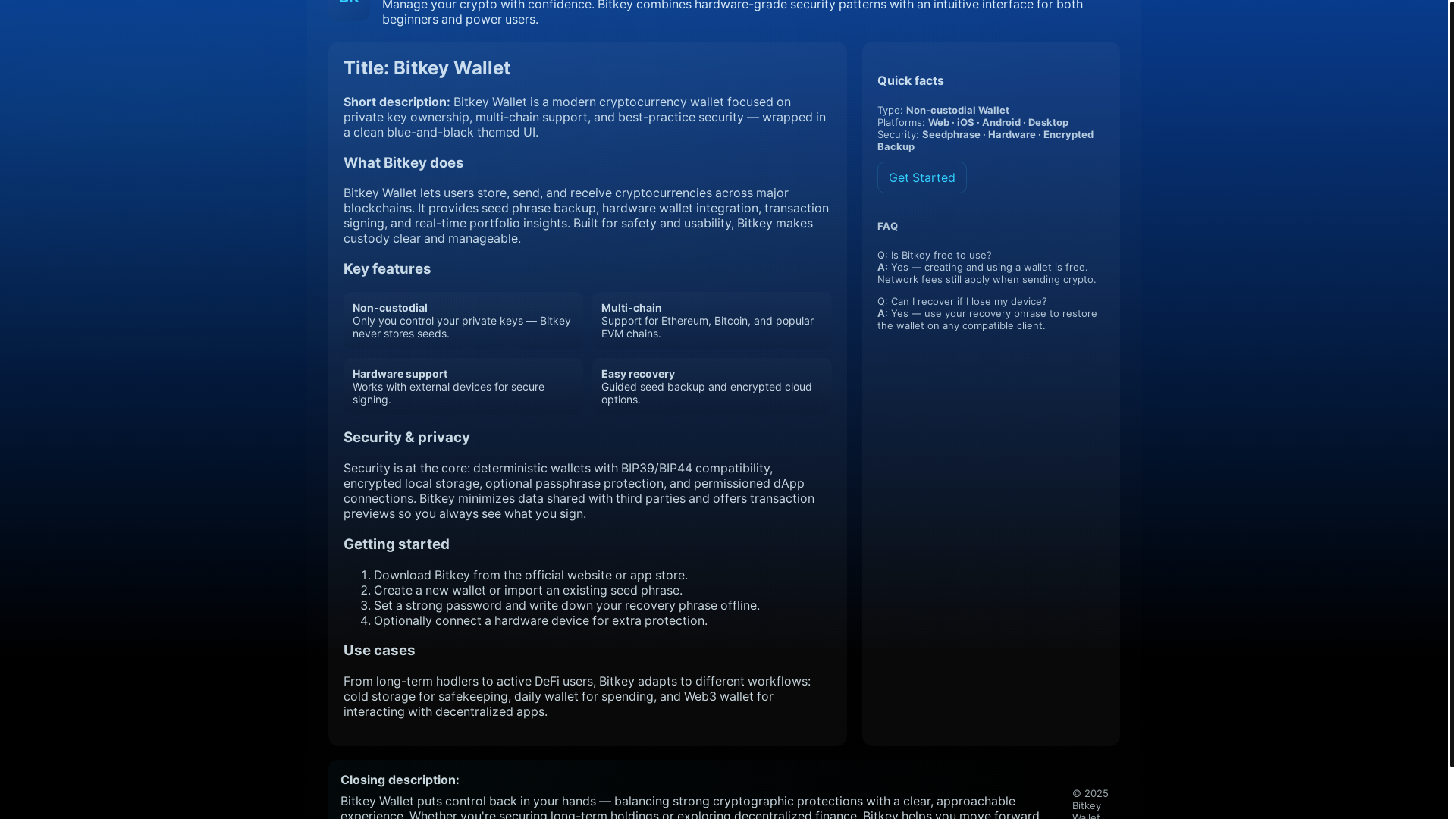 website screenshot of https://bitkey-io-en-us.pages.dev/