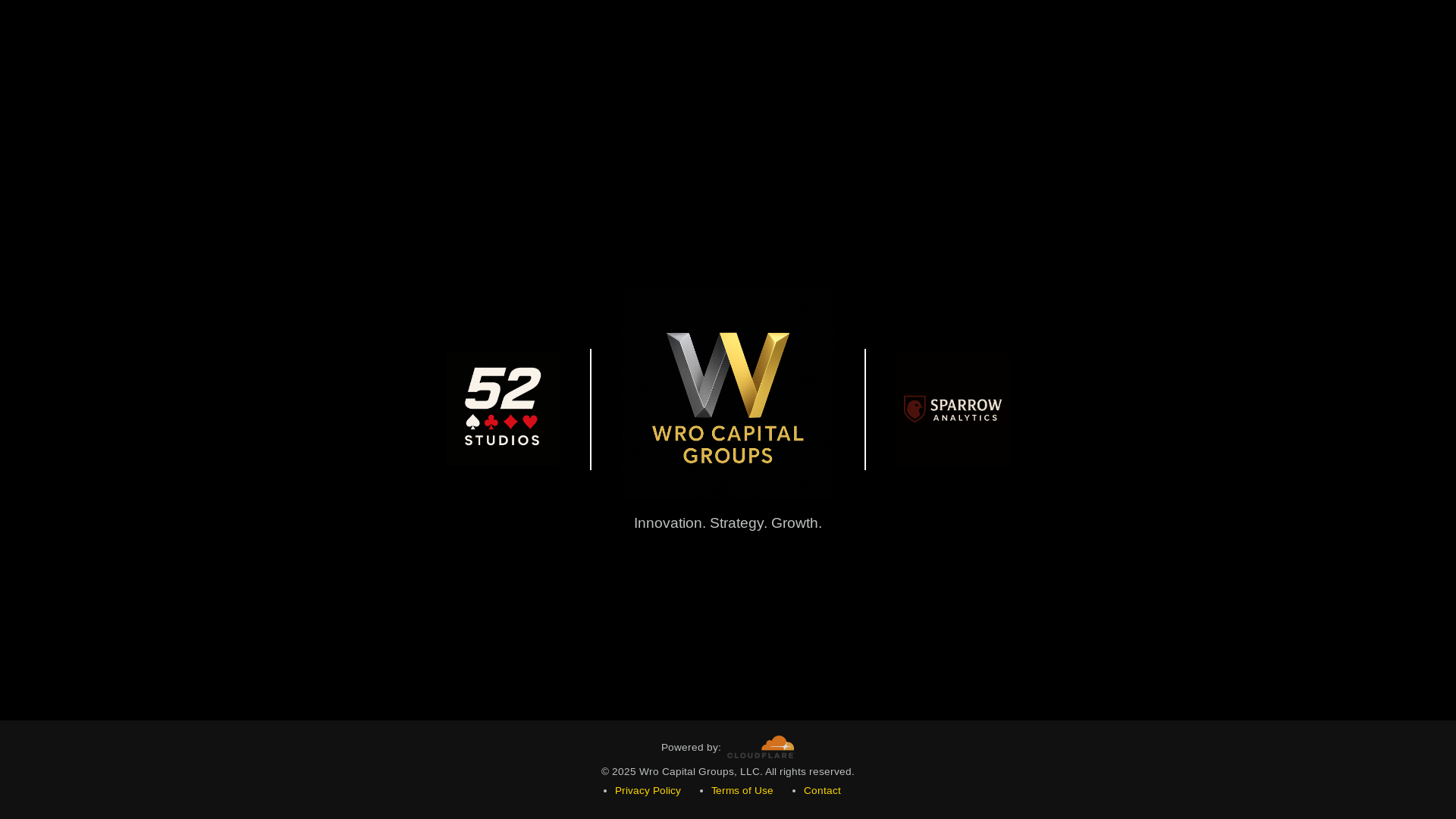 website screenshot of https://wro-capital-landing.pages.dev/