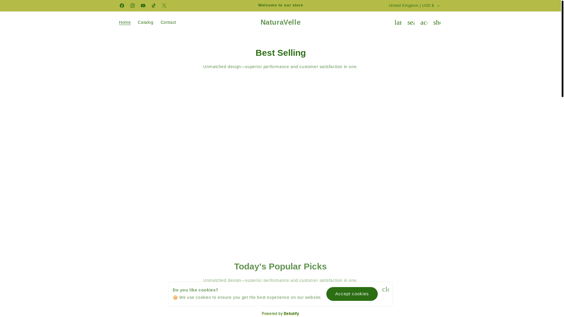 website screenshot of https://naturavelle.com/
