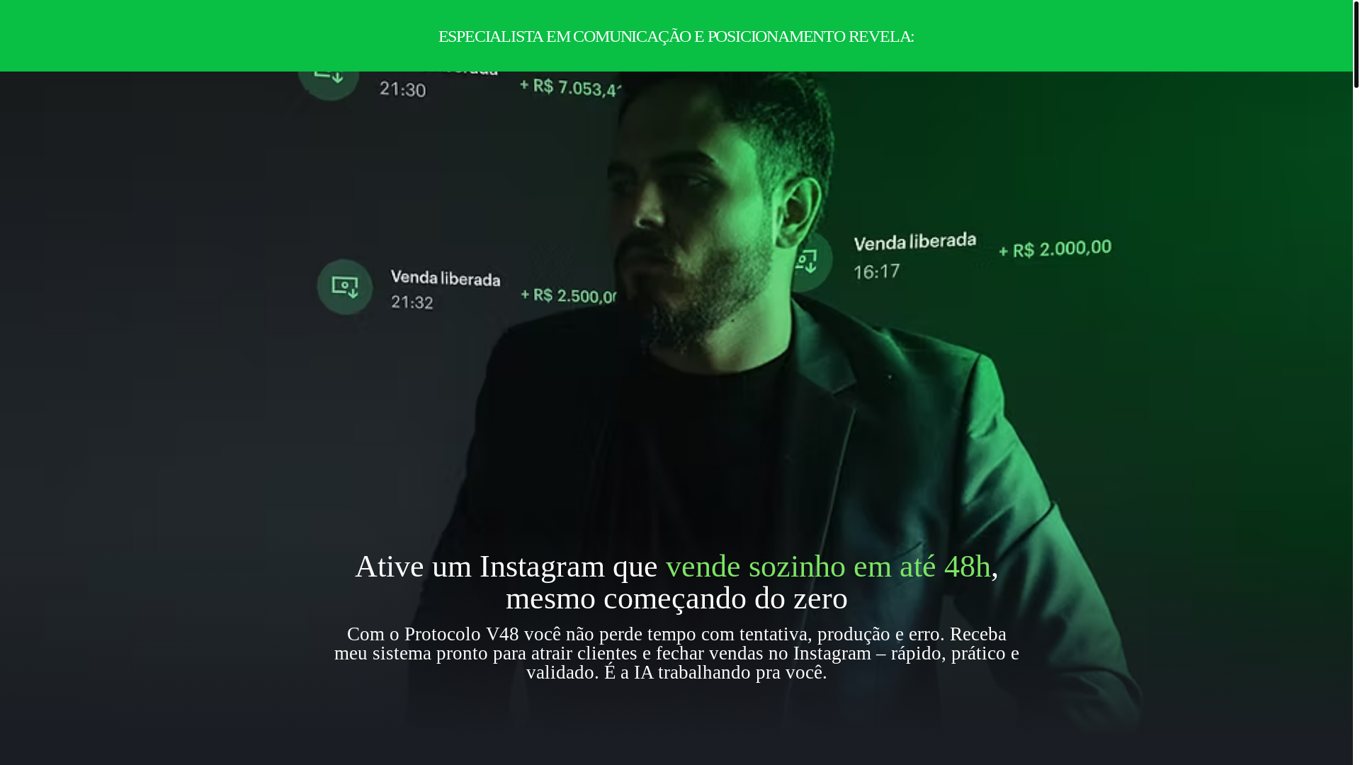 website screenshot of https://nyckcalderario.com/