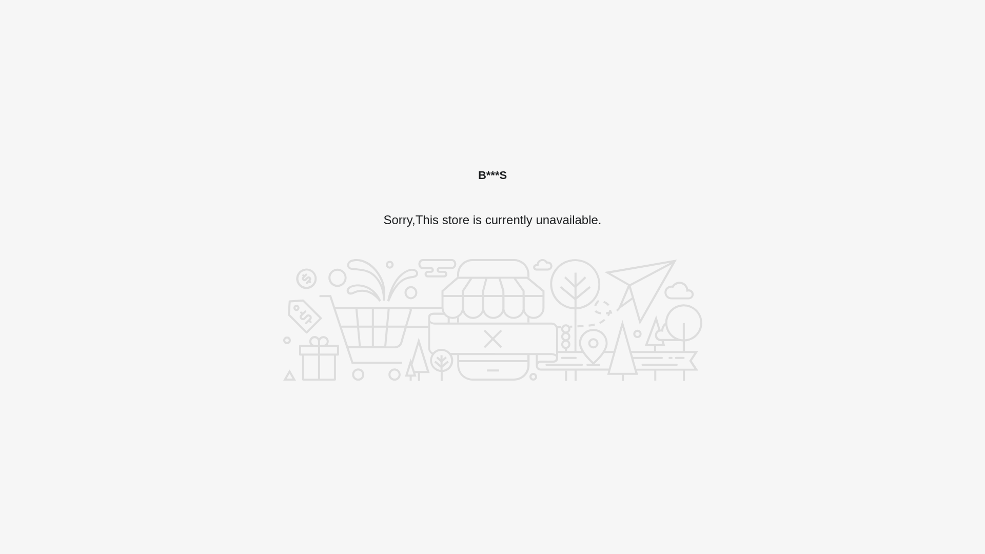 website screenshot of https://barnettsales.shop/