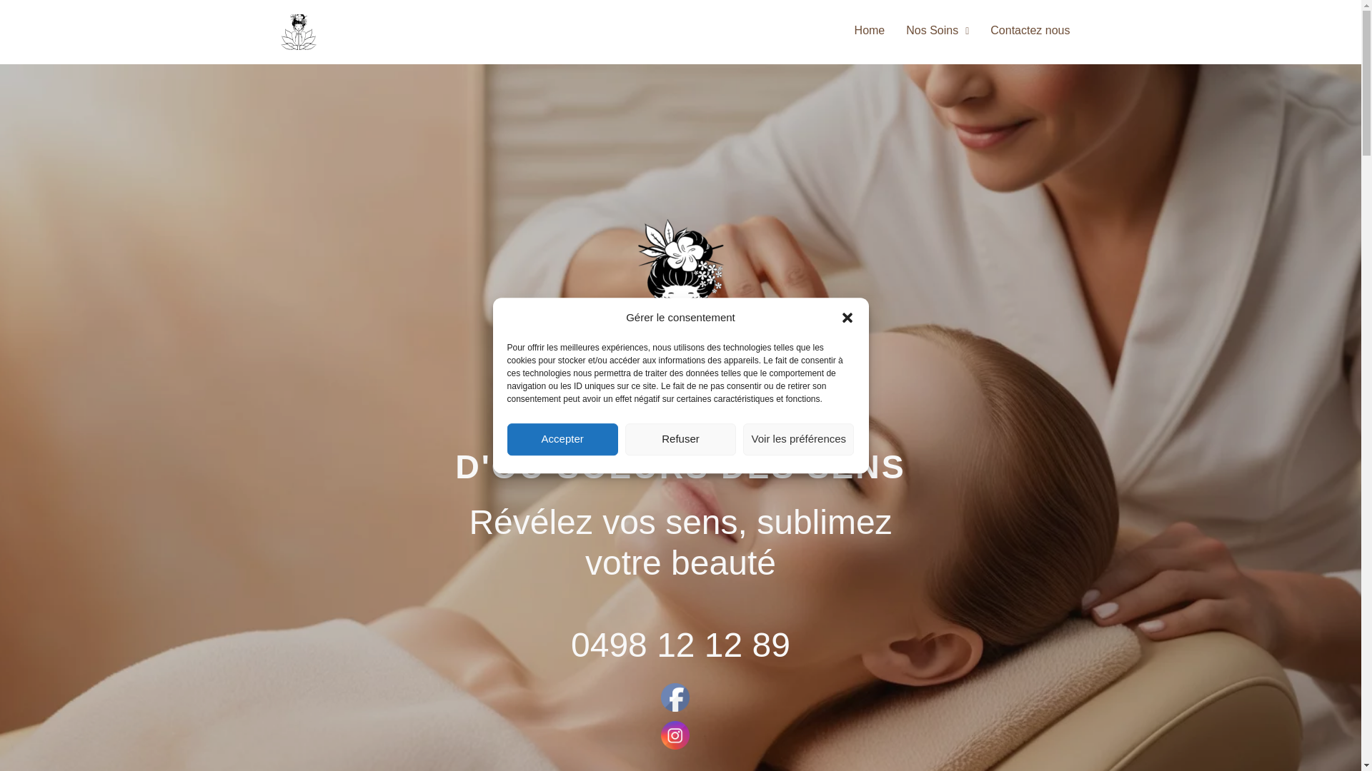website screenshot of https://estheticienne-nivelles.be/
