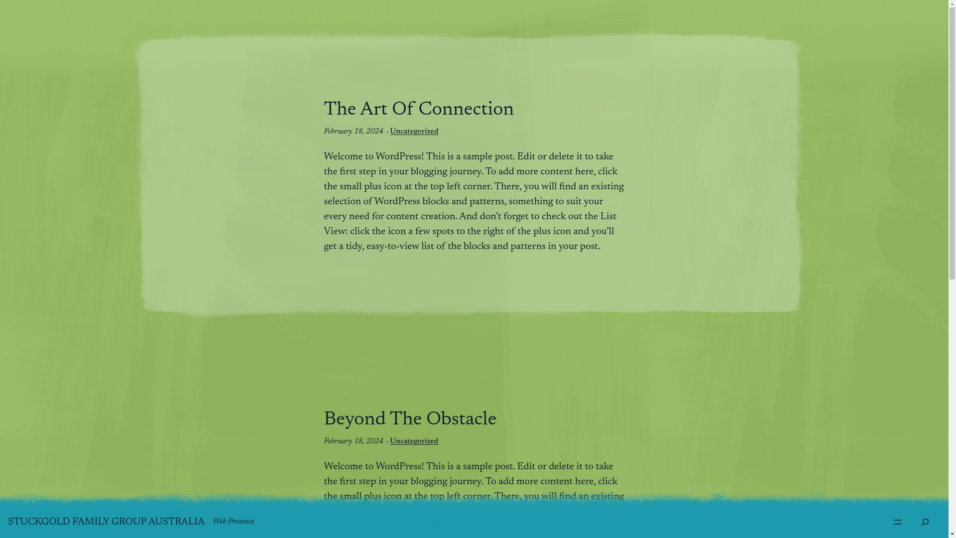 website screenshot of https://sfgroupaustralia.com/