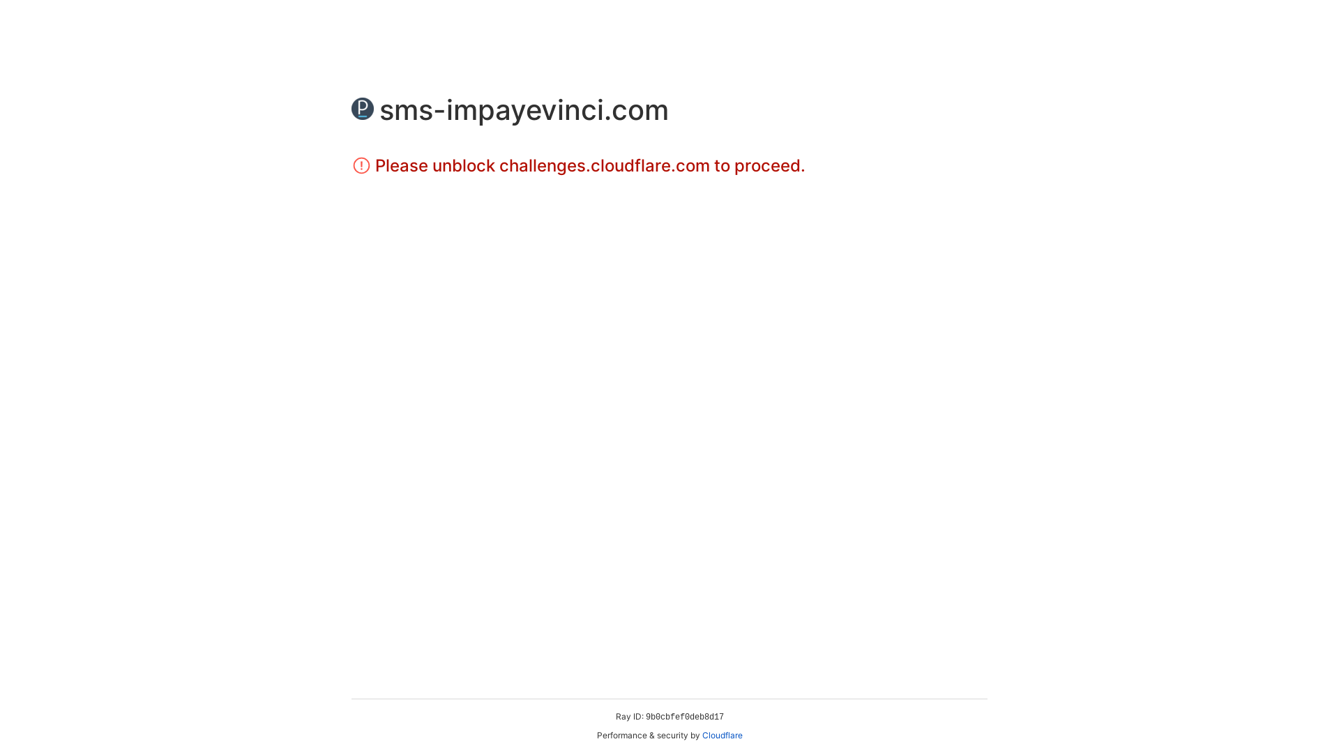 website screenshot of https://sms-impayevinci.com/