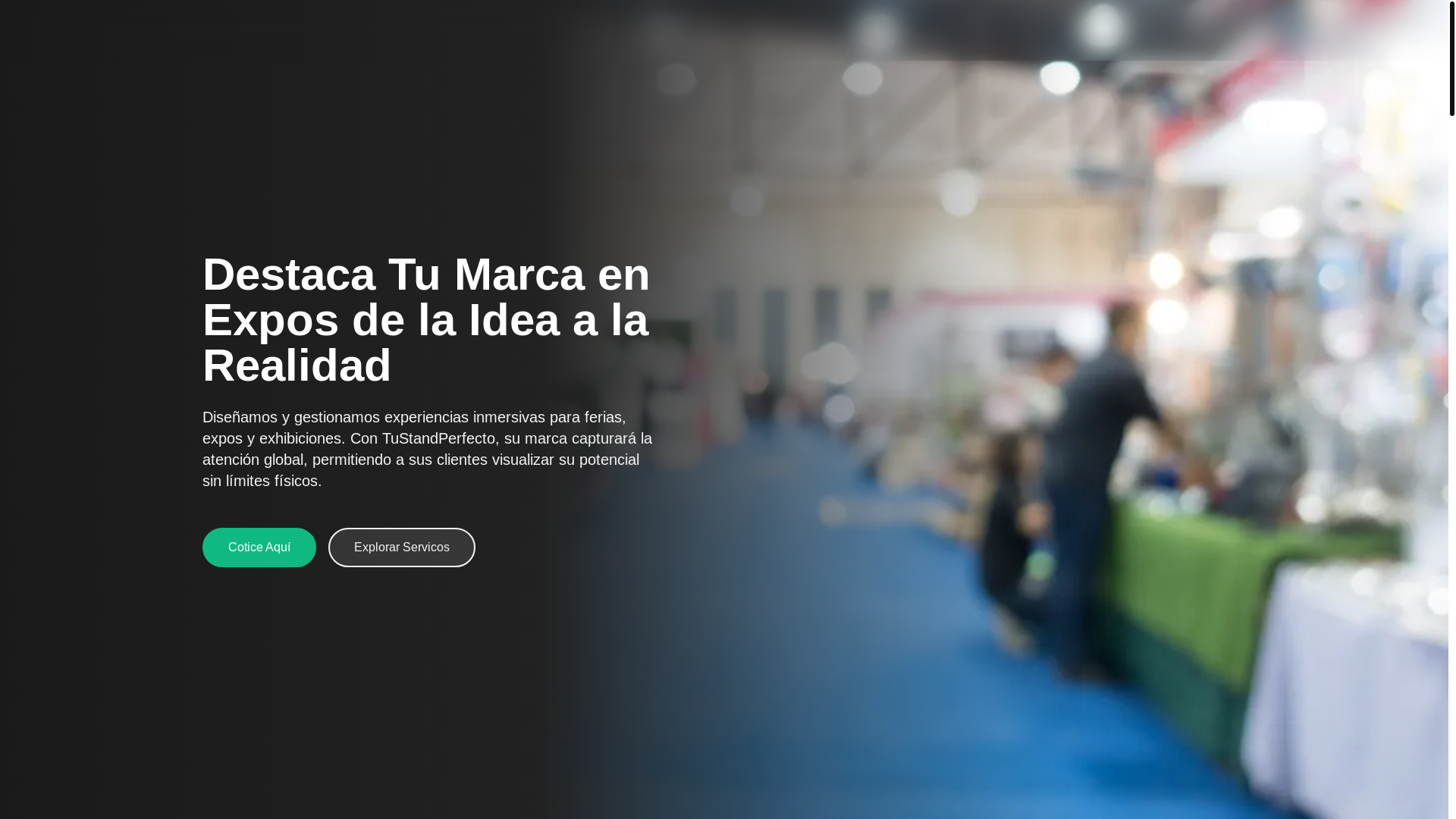 website screenshot of https://tustandperfecto.co/