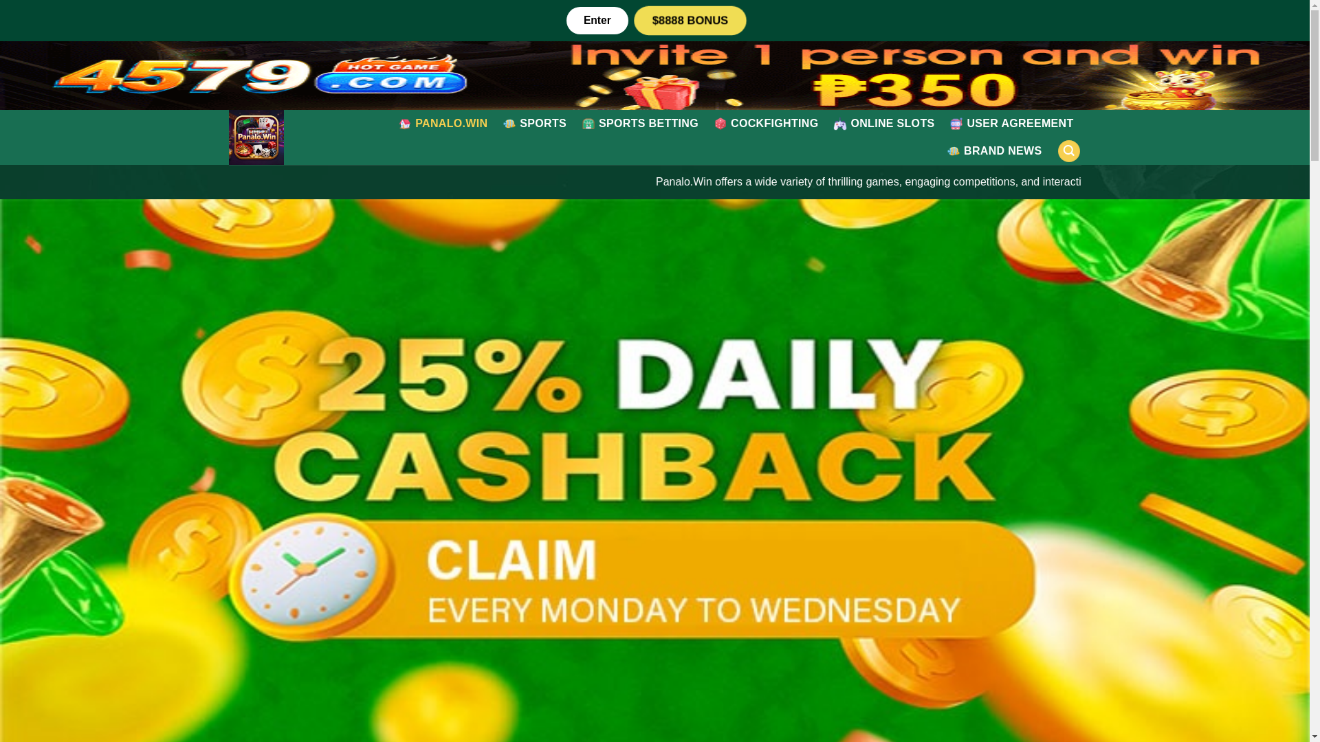 website screenshot of https://panalowinbet.com/