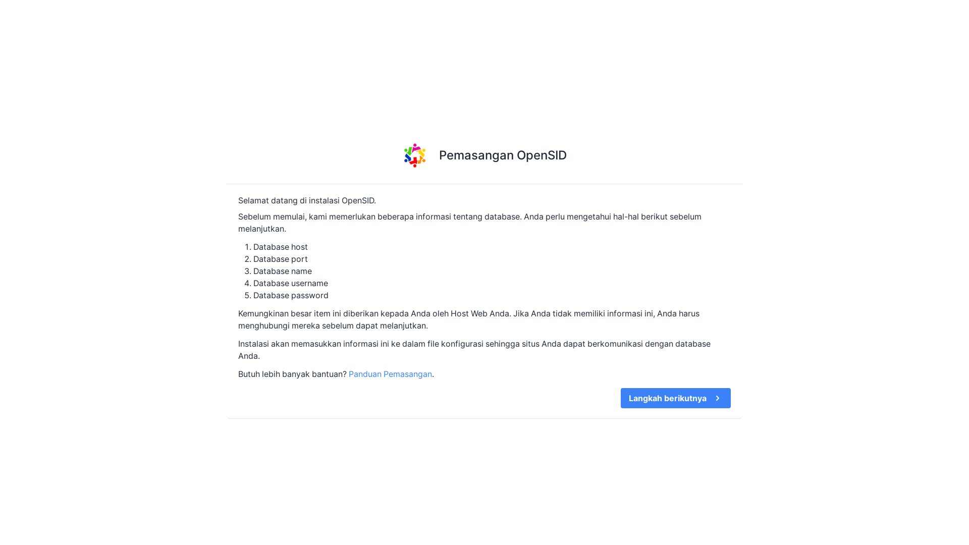 website screenshot of https://desaandongsari.site/
