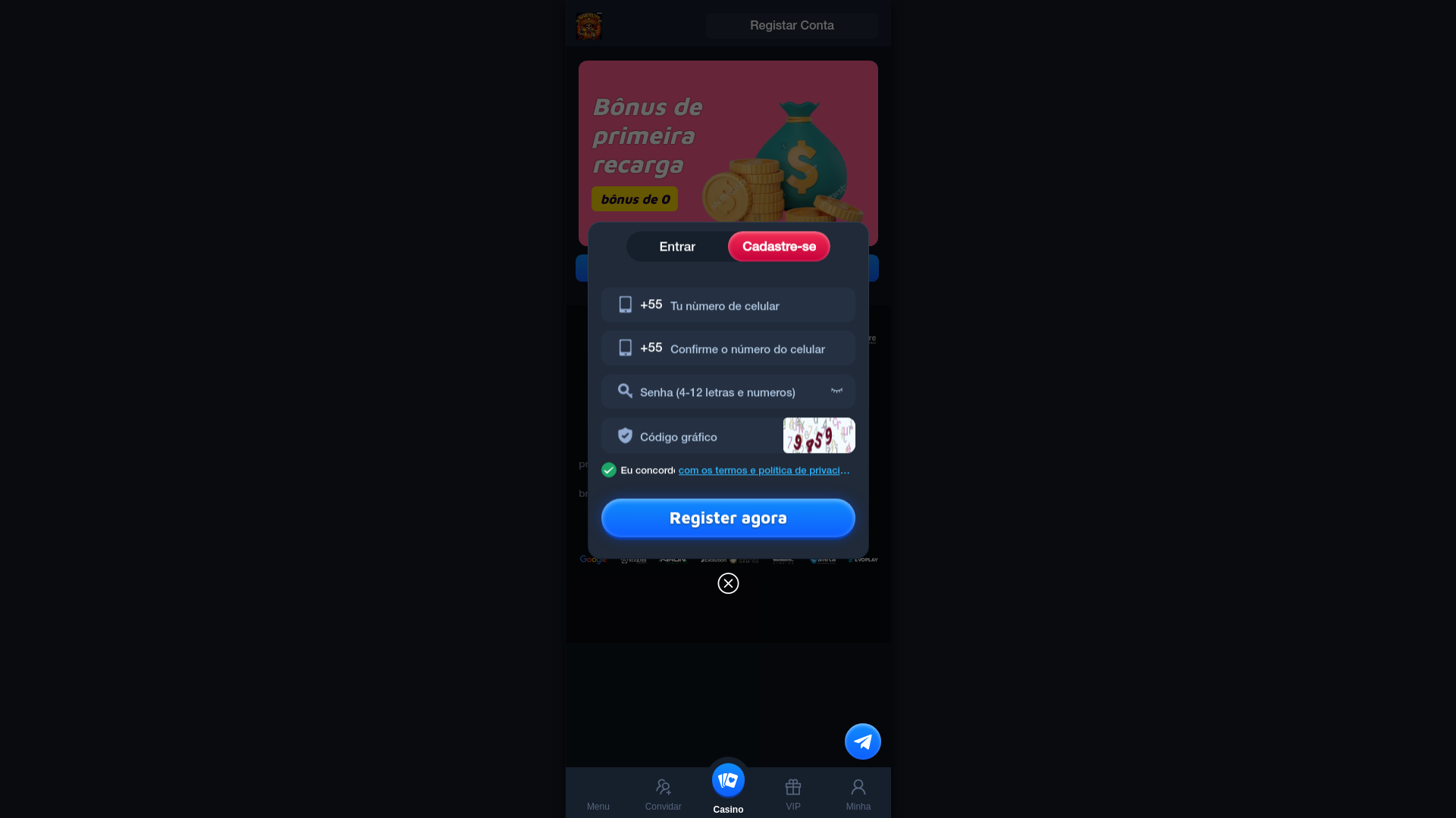 website screenshot of https://bandito777pp.com/