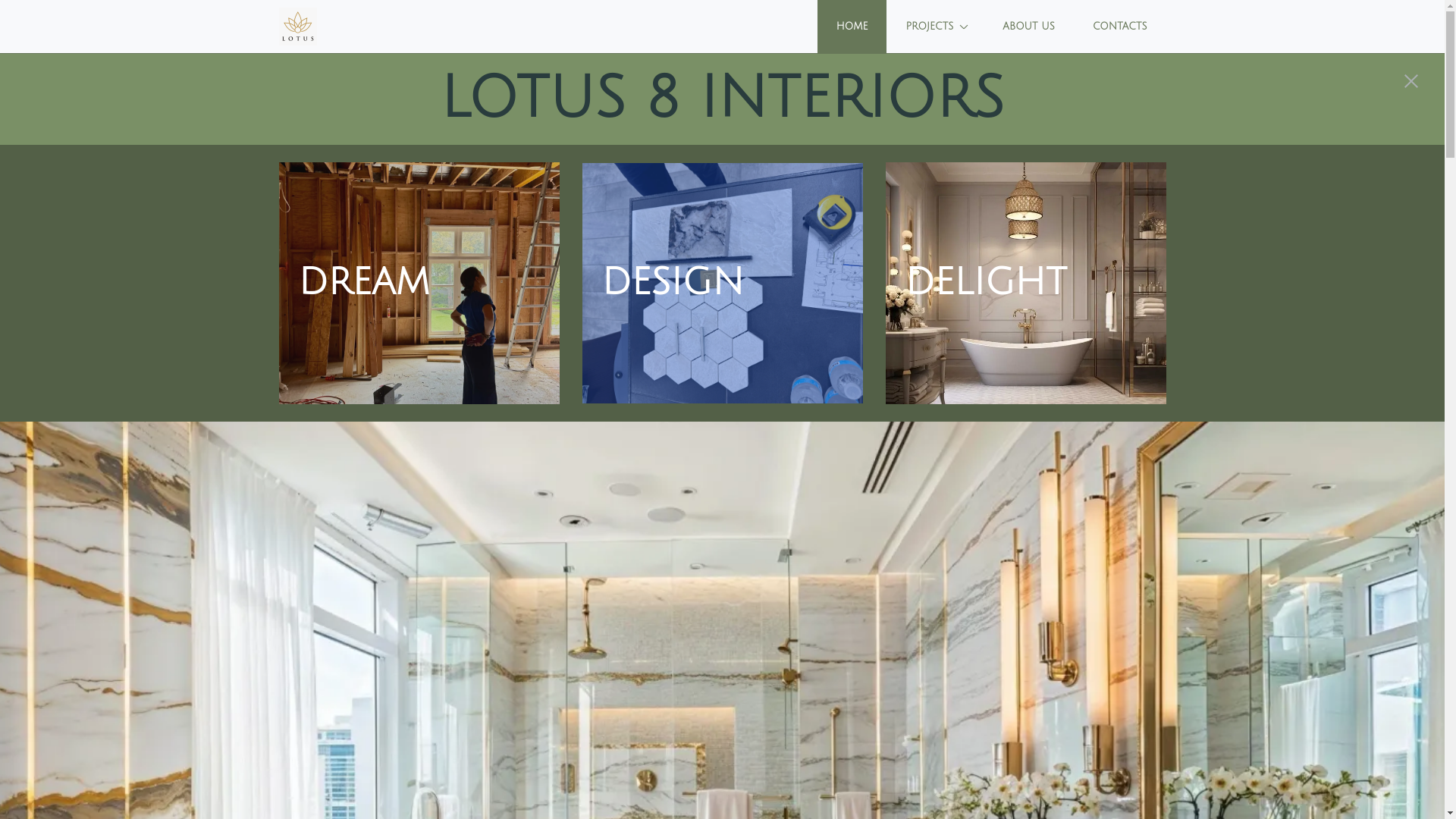 website screenshot of https://lotus8ventures.com/
