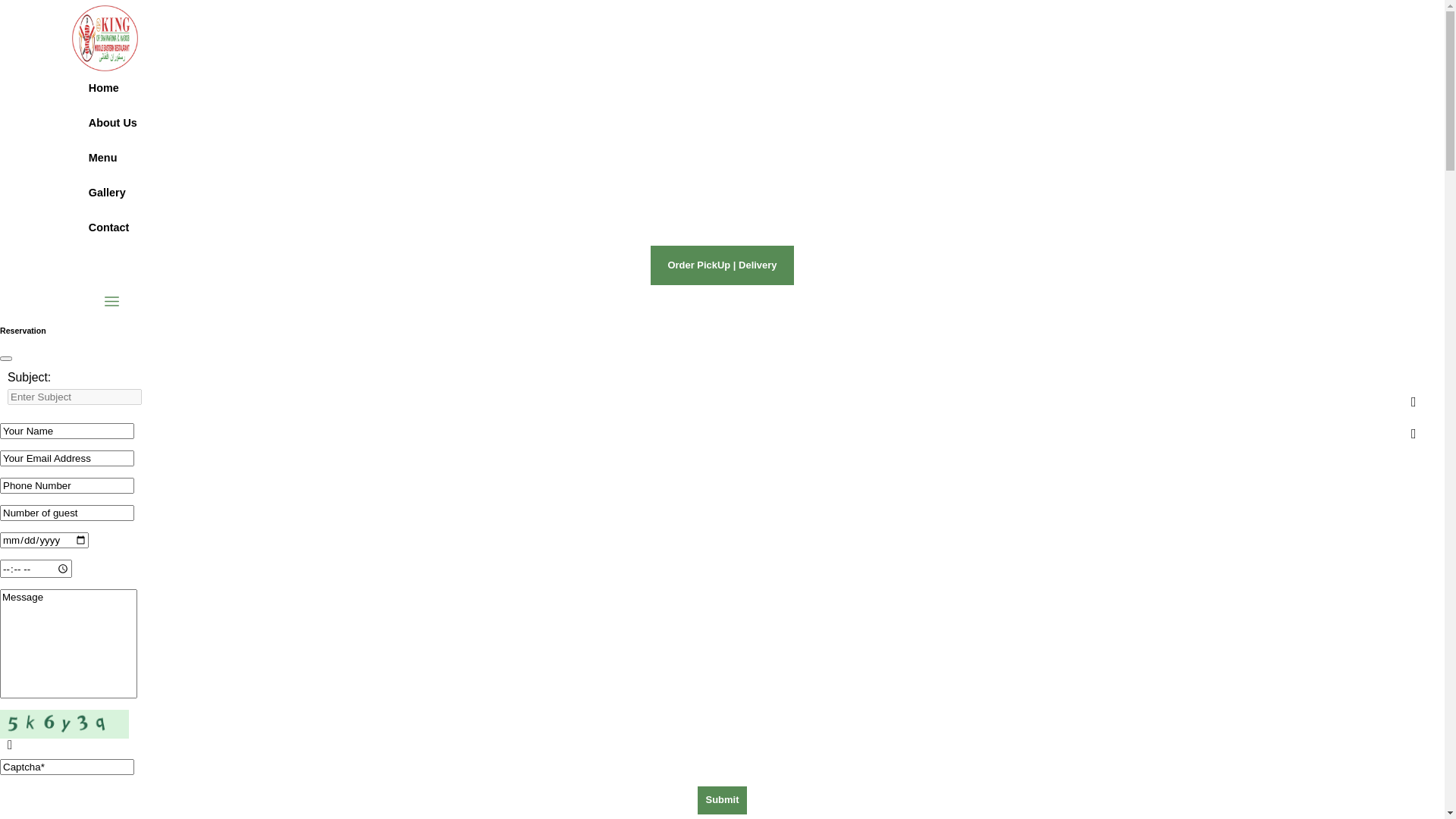 website screenshot of https://kingoskabob.com/