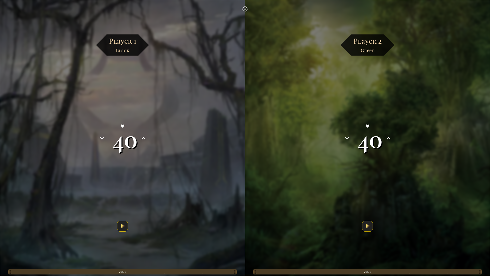 website screenshot of https://mtg-tracker.net/