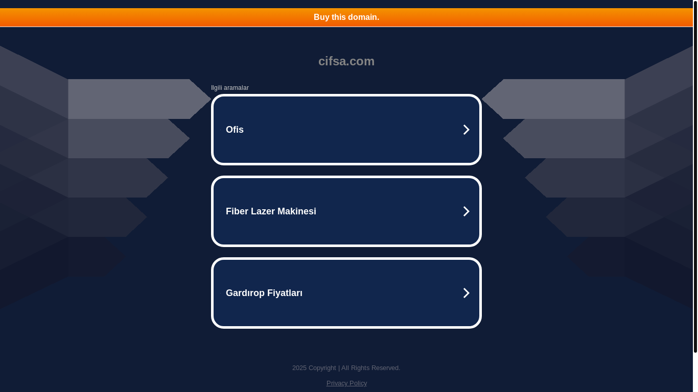 website screenshot of https://ckdvwdlaurportal.cifsa.com