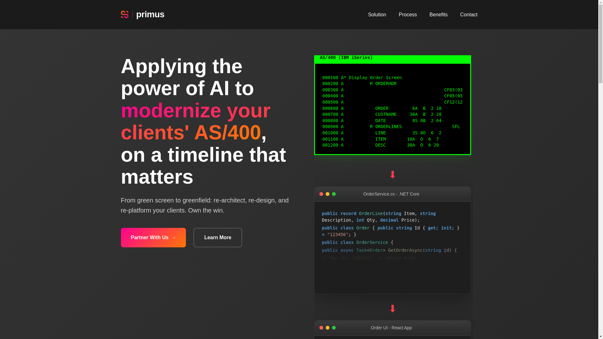 website screenshot of https://sm-primusagent-com.pages.dev/