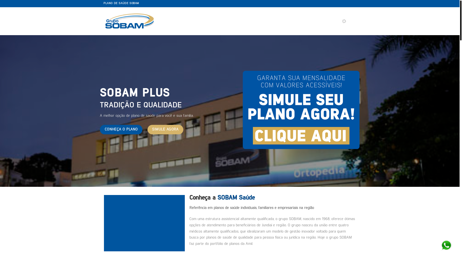 website screenshot of https://sobamcaieiras.com.br/