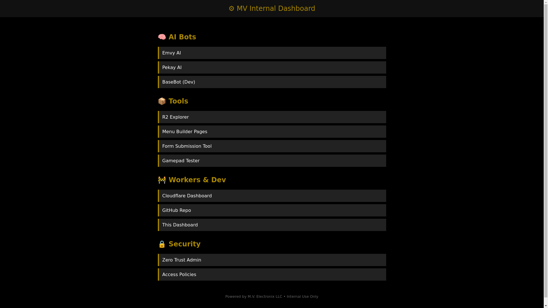 website screenshot of https://dashboard-2iz.pages.dev/