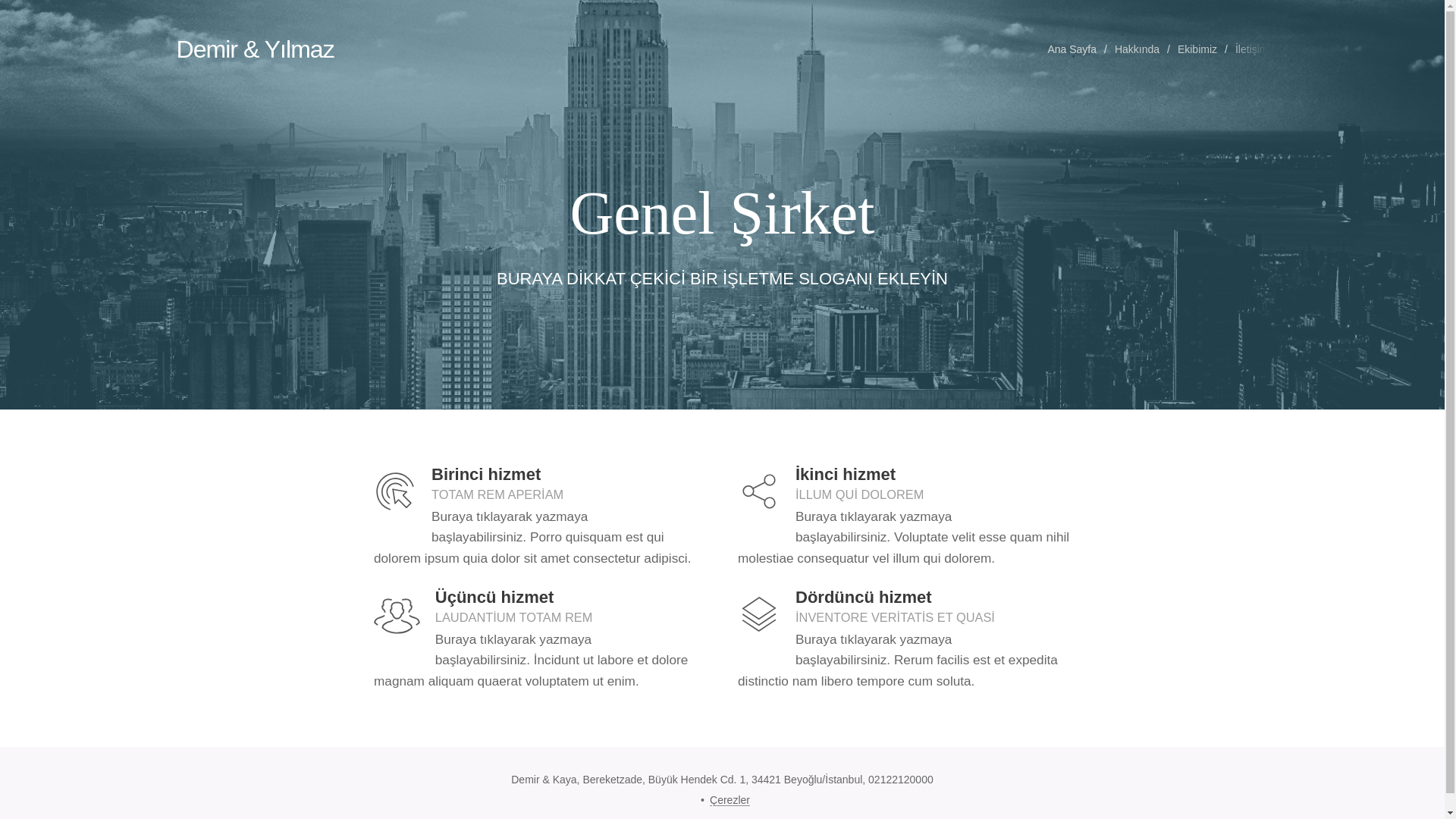 website screenshot of https://ehsyapi.com.tr/