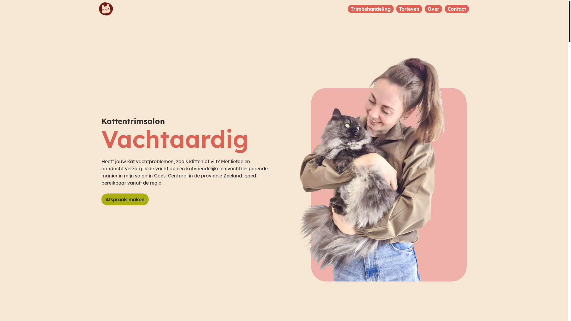 website screenshot of https://vachtaardig.pages.dev/