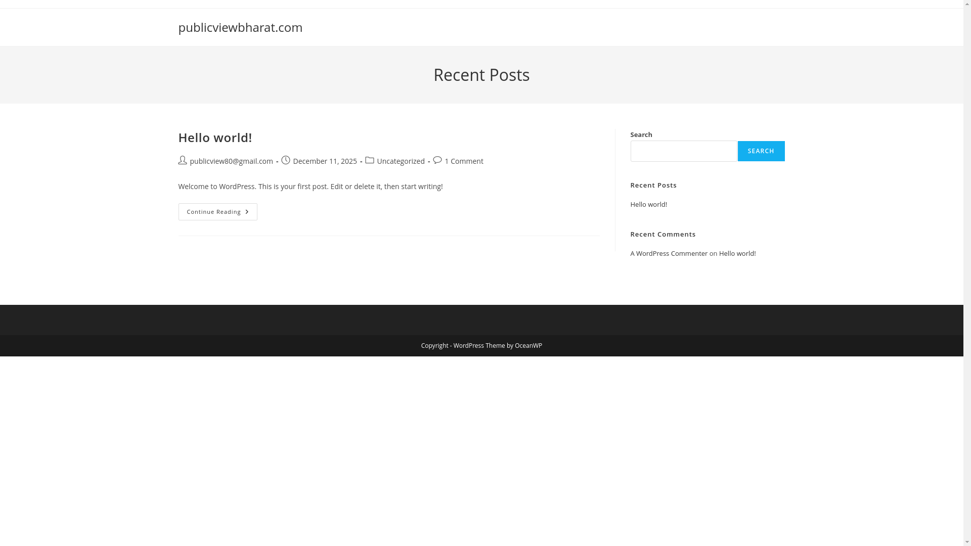 website screenshot of https://publicviewbharat.com/