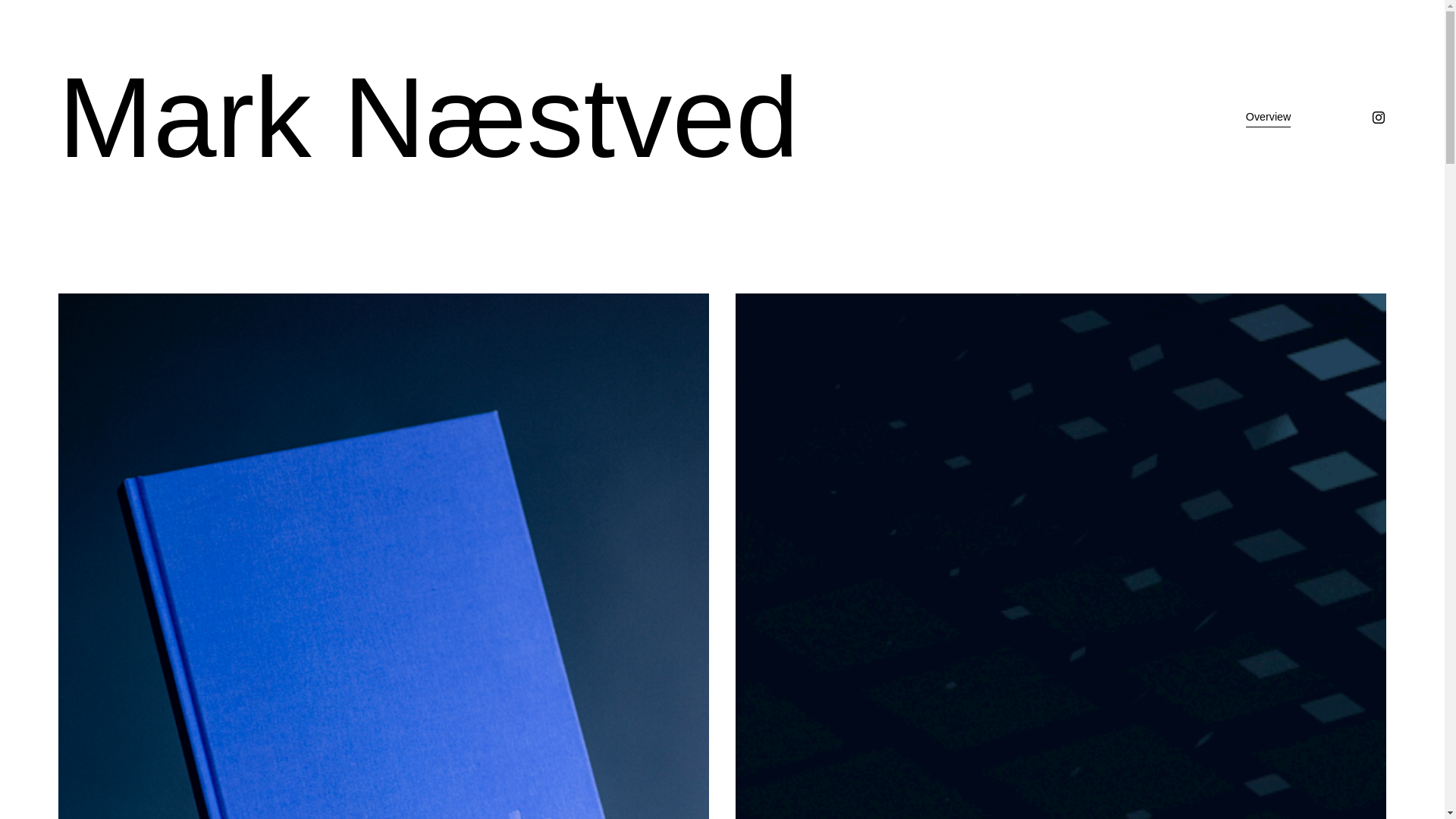 website screenshot of https://marknaestved.com/
