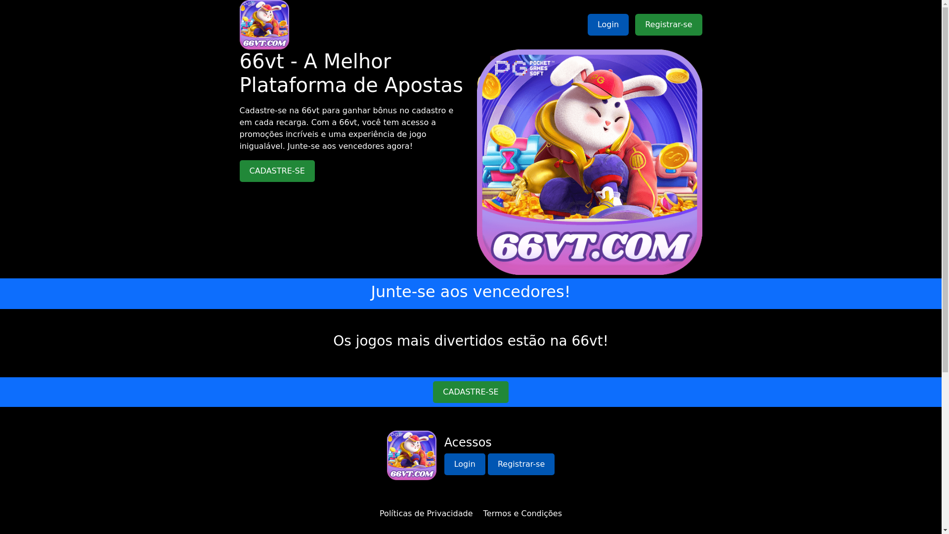 website screenshot of https://66vtapp.com/