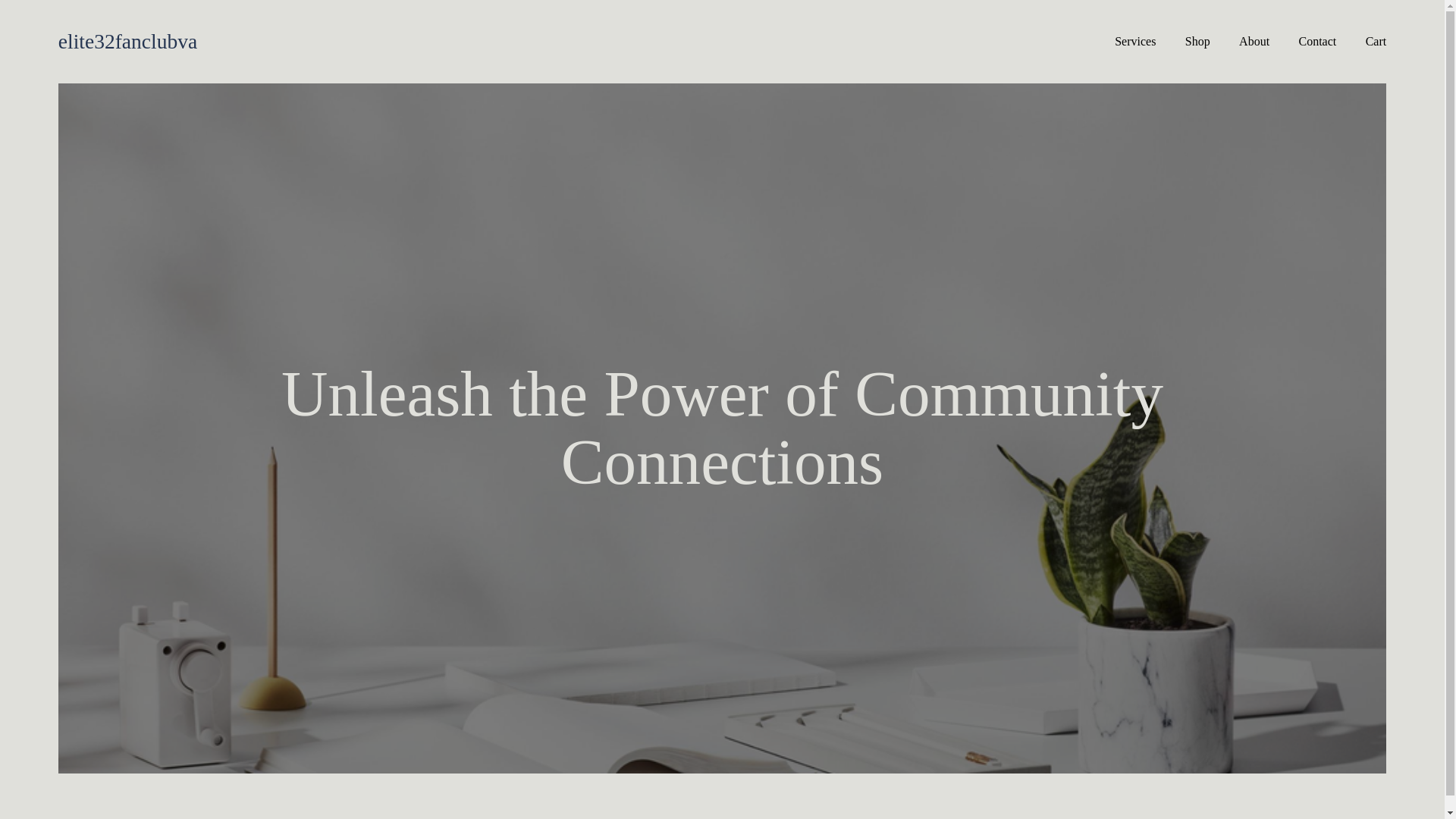 website screenshot of https://elite32fanclubva.com/