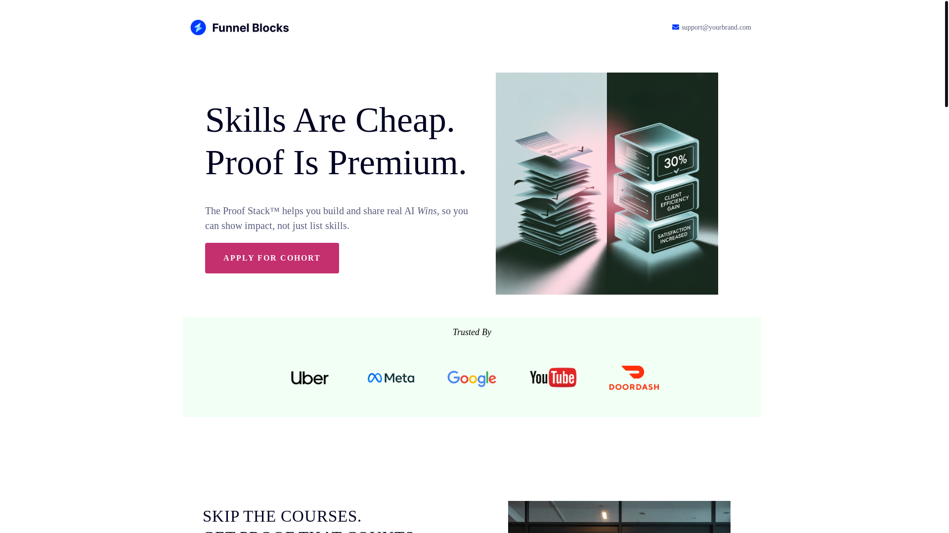website screenshot of https://stackyourproof.com/